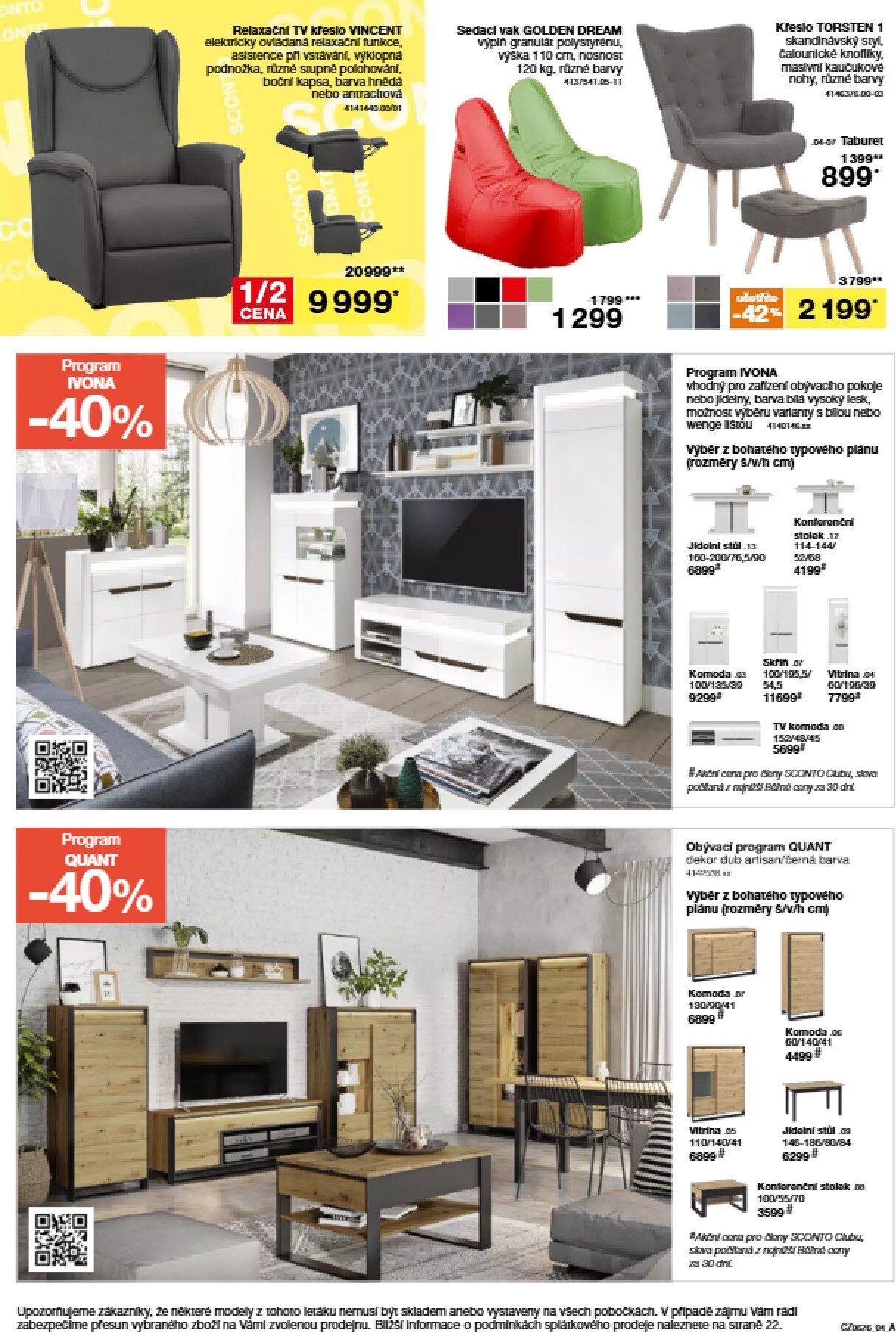 sconto-nabytek - Aktuální SCONTO Nábytek leták platný od středy 22.04.2026 do úterý 19.05.2026 - page: 4