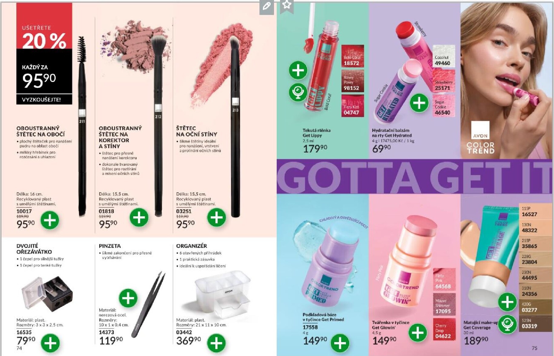 avon - AVON leták platný od neděle 01.03.2026 do úterý 31.03.2026 - page: 38