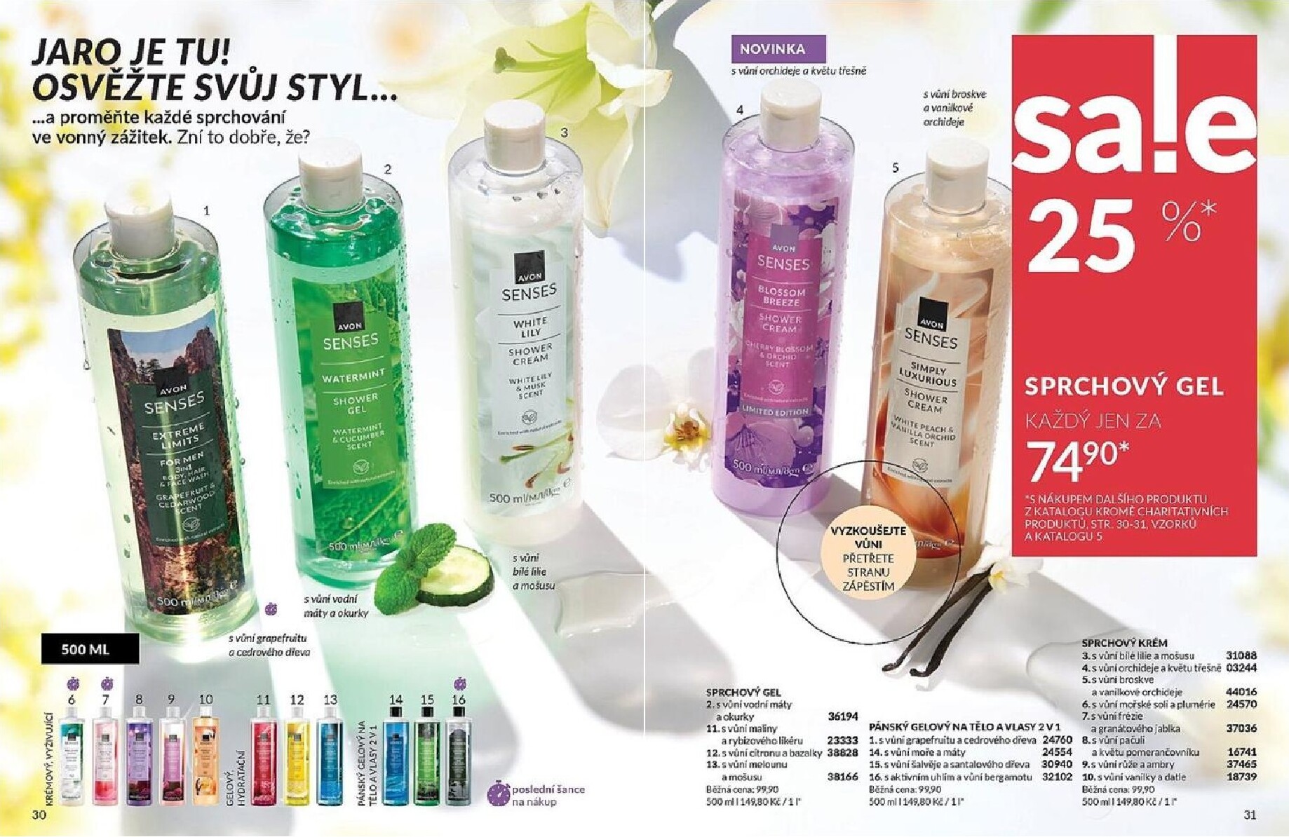 avon - Aktuální AVON leták platný od středy 01.04.2026 do čtvrtka 30.04.2026 - page: 16