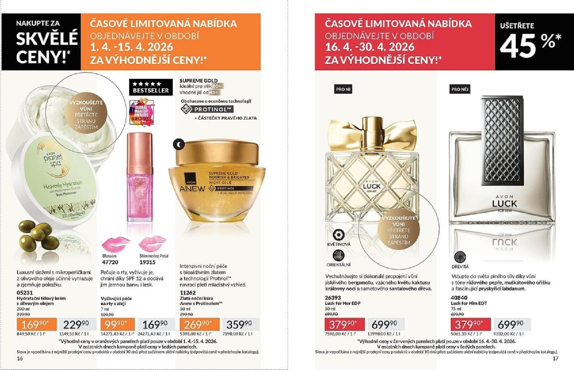 avon - Aktuální AVON leták platný od středy 01.04.2026 do čtvrtka 30.04.2026 - page: 9