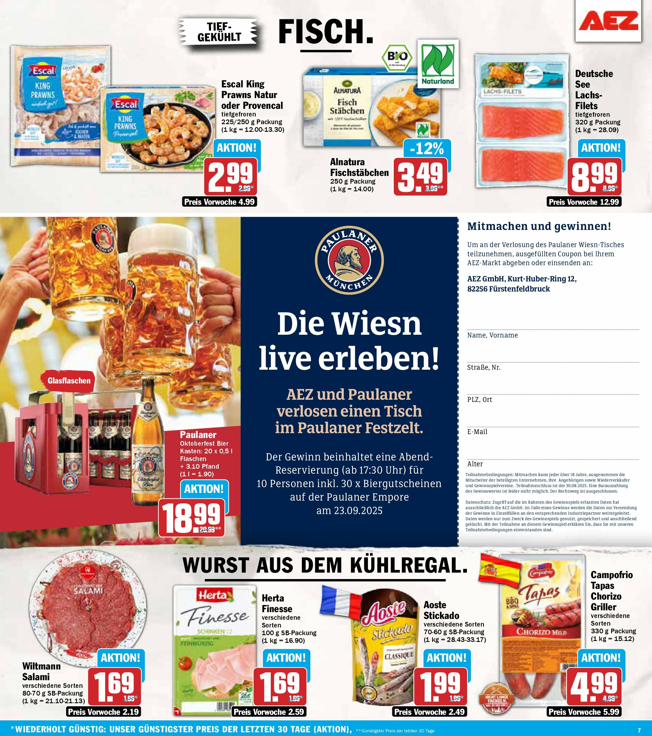 aez - AEZ-Prospekt gültig vom 18.08. bis 23.08. - page: 7