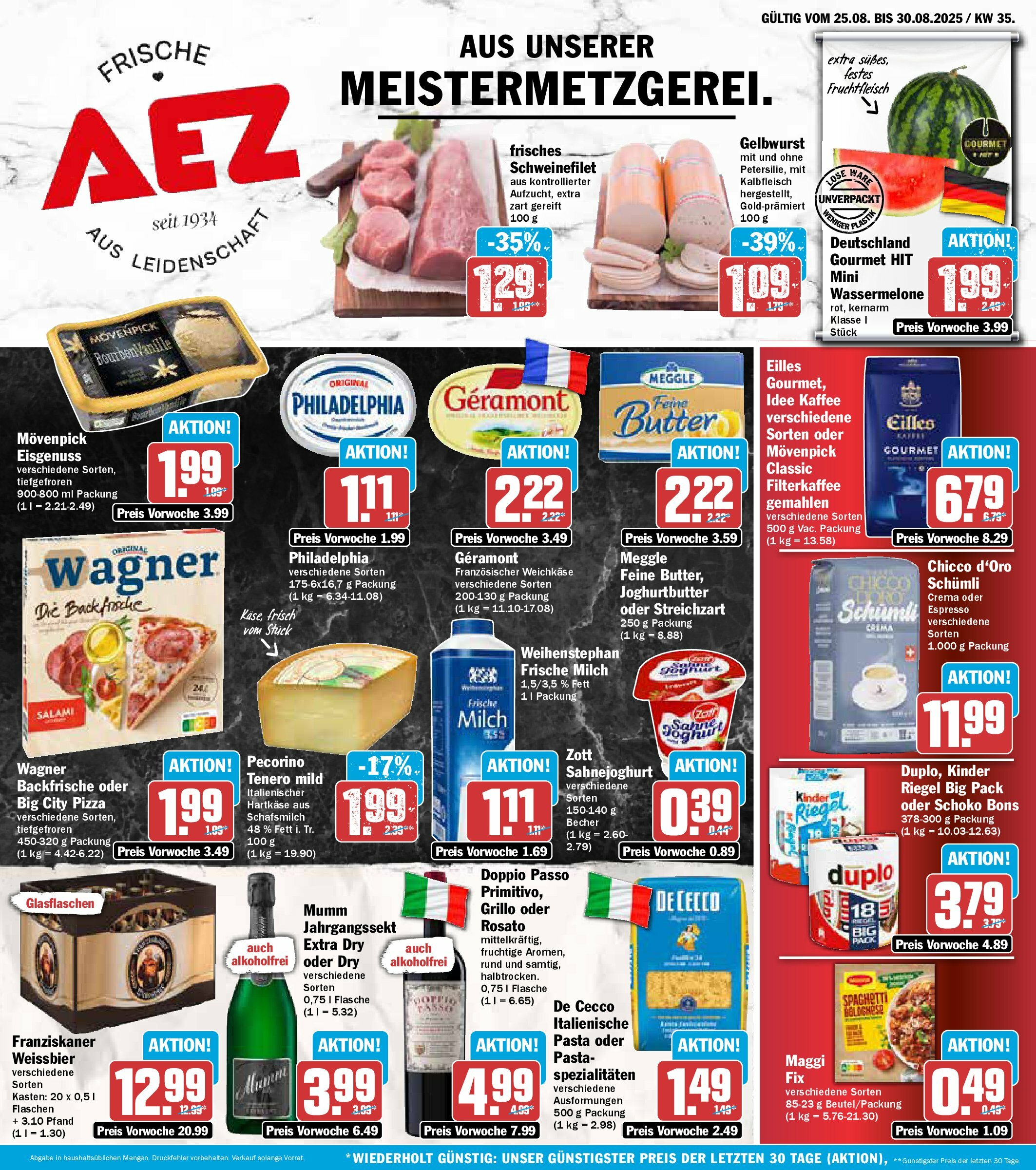 aez - AEZ-Prospekt gültig vom 25.08. bis 30.08. - page: 1