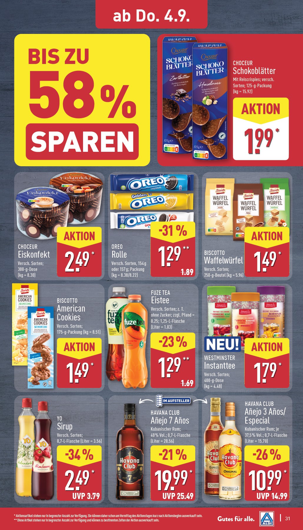 aldi-nord - ALDI NORD-Prospekt gültig vom 01.09. bis 06.09. - page: 31