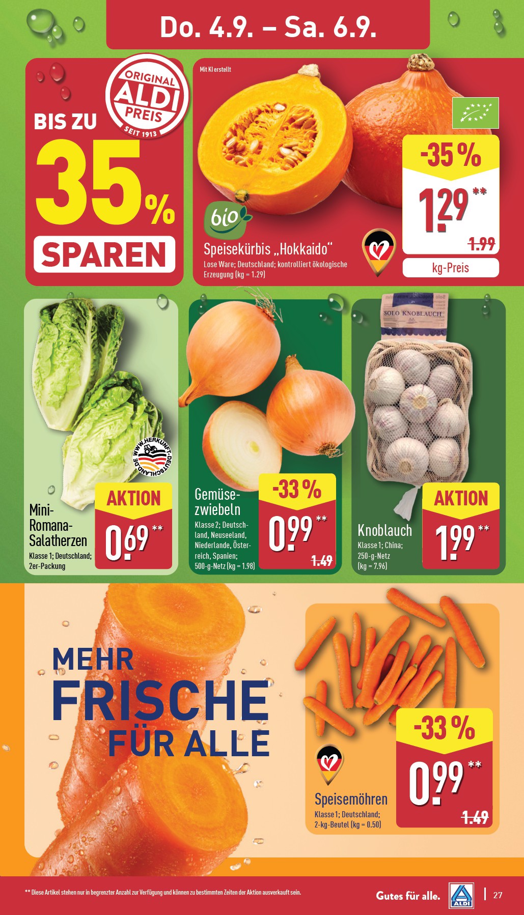aldi-nord - ALDI NORD-Prospekt gültig vom 01.09. bis 06.09. - page: 27