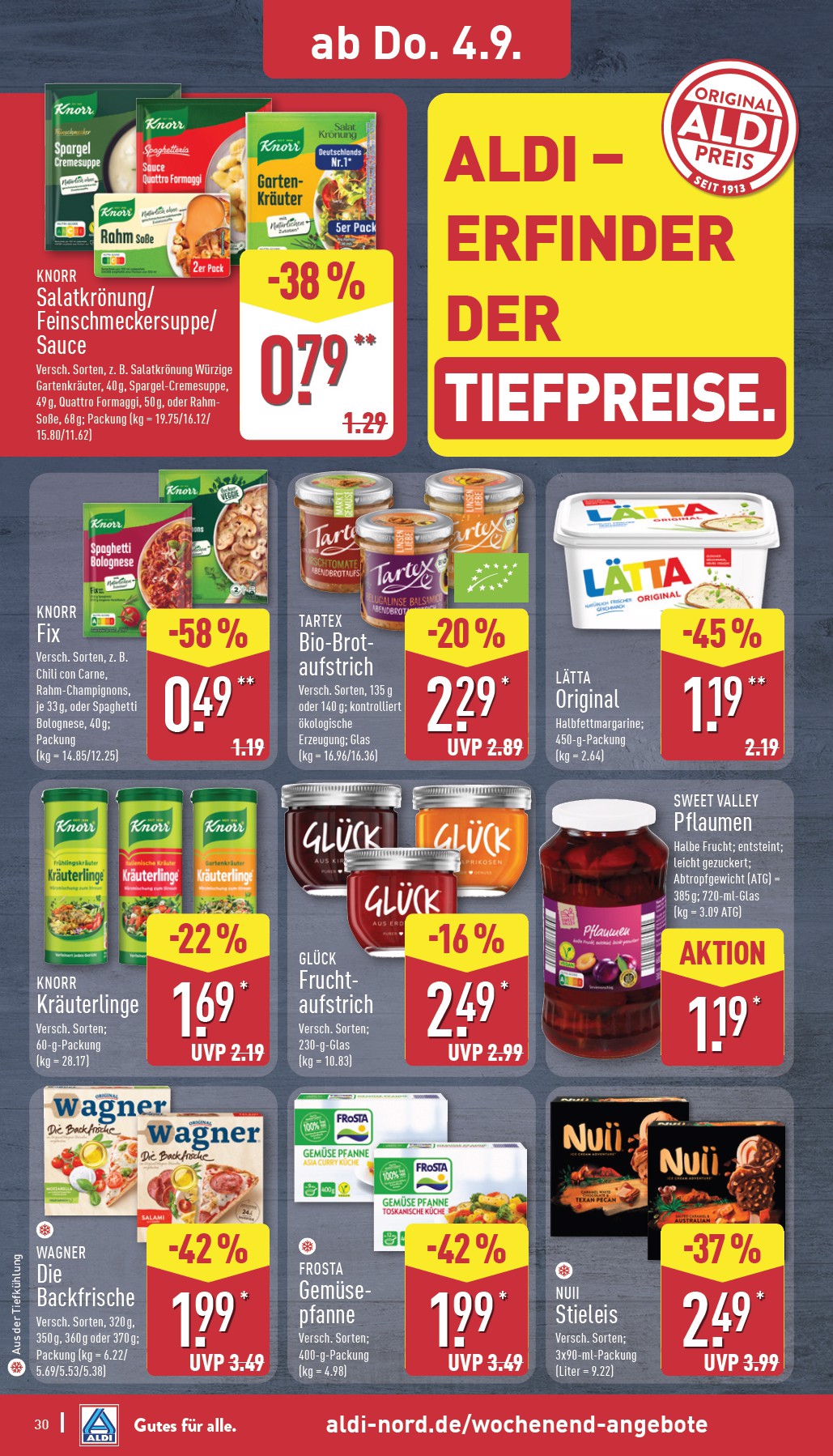 aldi-nord - ALDI NORD-Prospekt gültig vom 01.09. bis 06.09. - page: 30