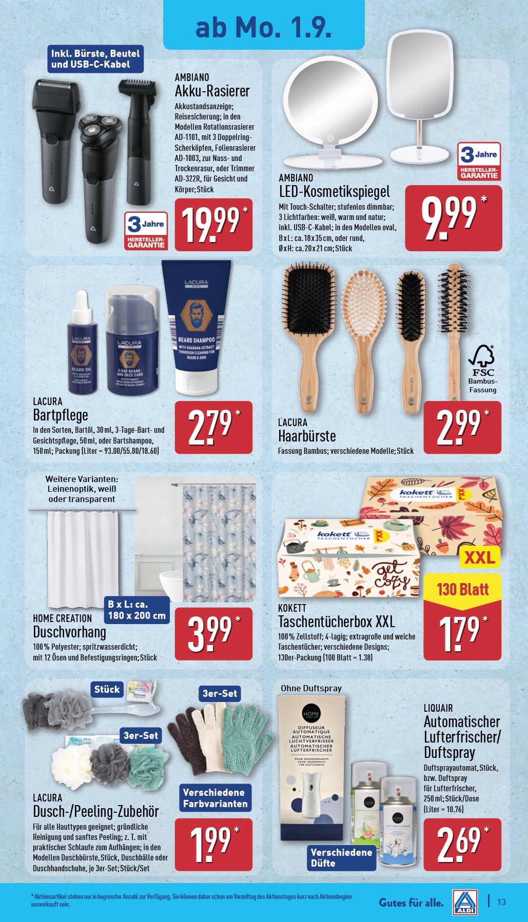 aldi-nord - ALDI NORD-Prospekt gültig vom 01.09. bis 06.09. - page: 13