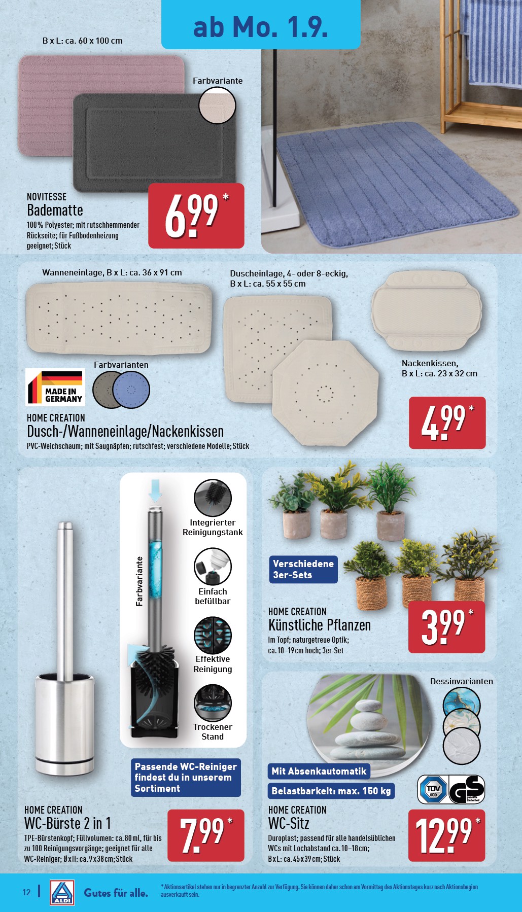 aldi-nord - ALDI NORD-Prospekt gültig vom 01.09. bis 06.09. - page: 12