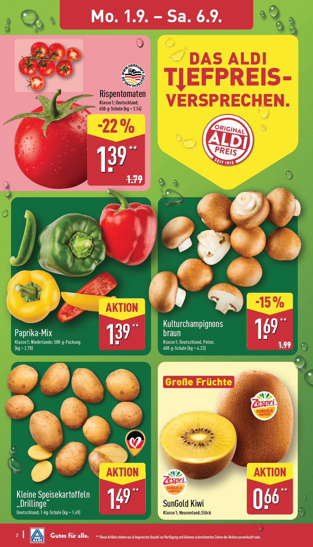aldi-nord - ALDI NORD-Prospekt gültig vom 01.09. bis 06.09. - page: 2