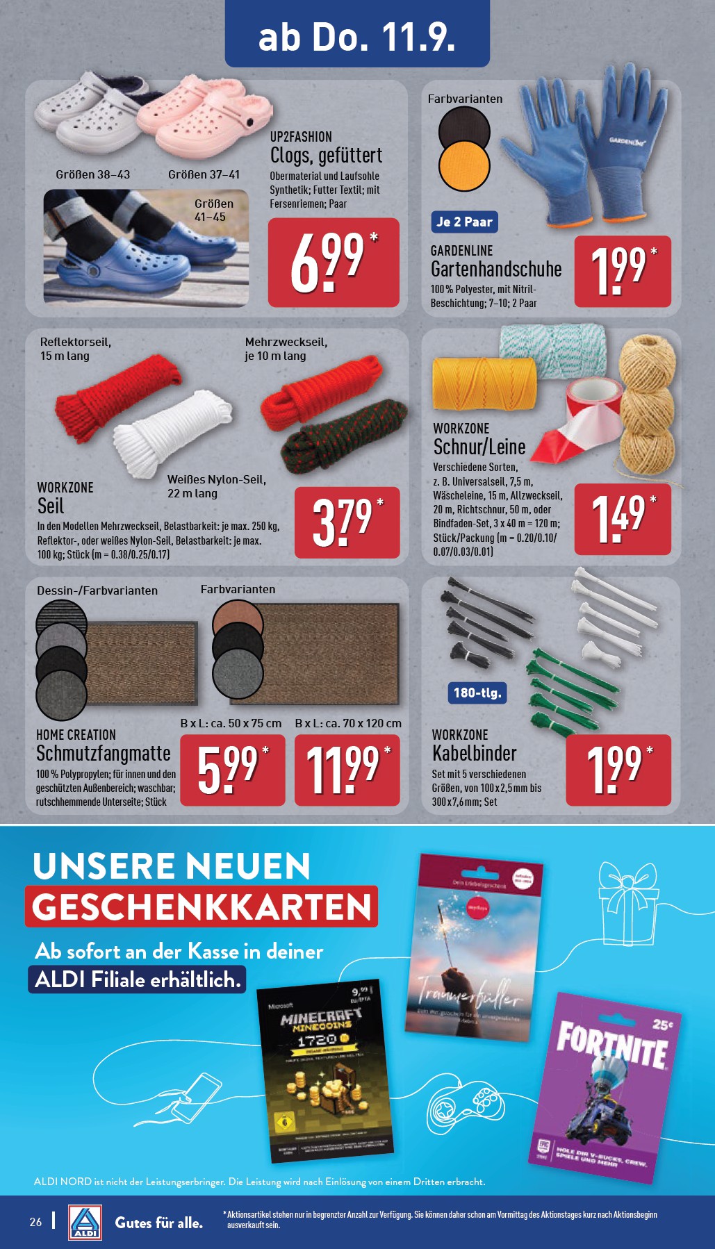 aldi-nord - ALDI NORD-Prospekt gültig vom 08.09. bis 13.09. - page: 30