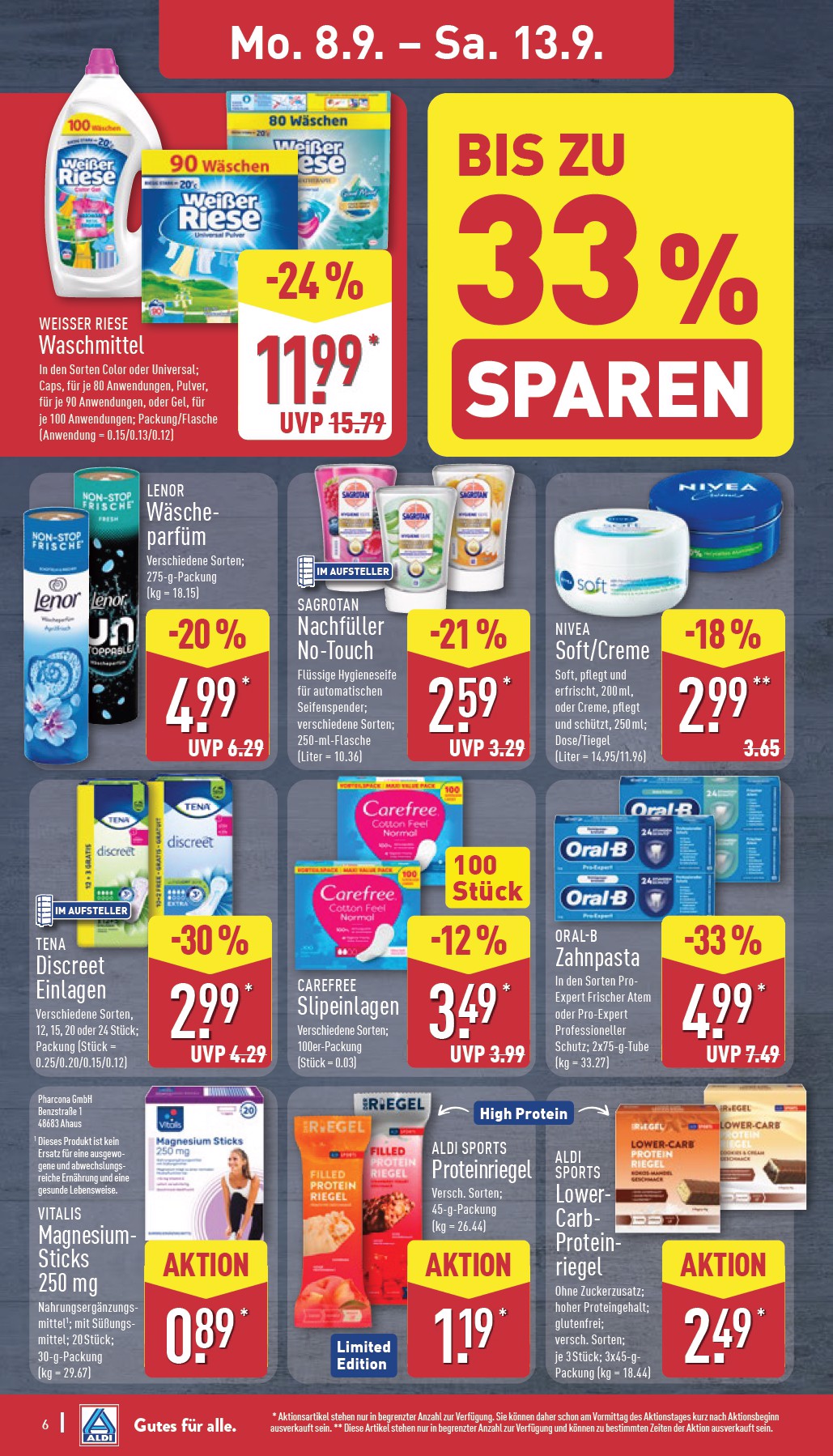 aldi-nord - ALDI NORD-Prospekt gültig vom 08.09. bis 13.09. - page: 10