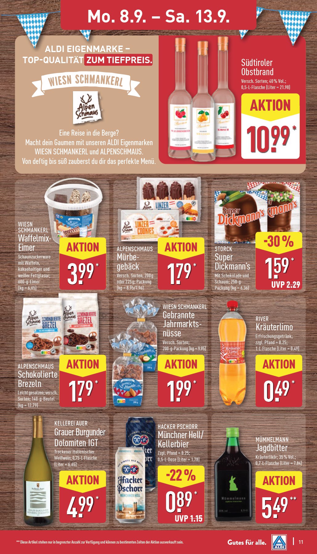aldi-nord - ALDI NORD-Prospekt gültig vom 08.09. bis 13.09. - page: 15