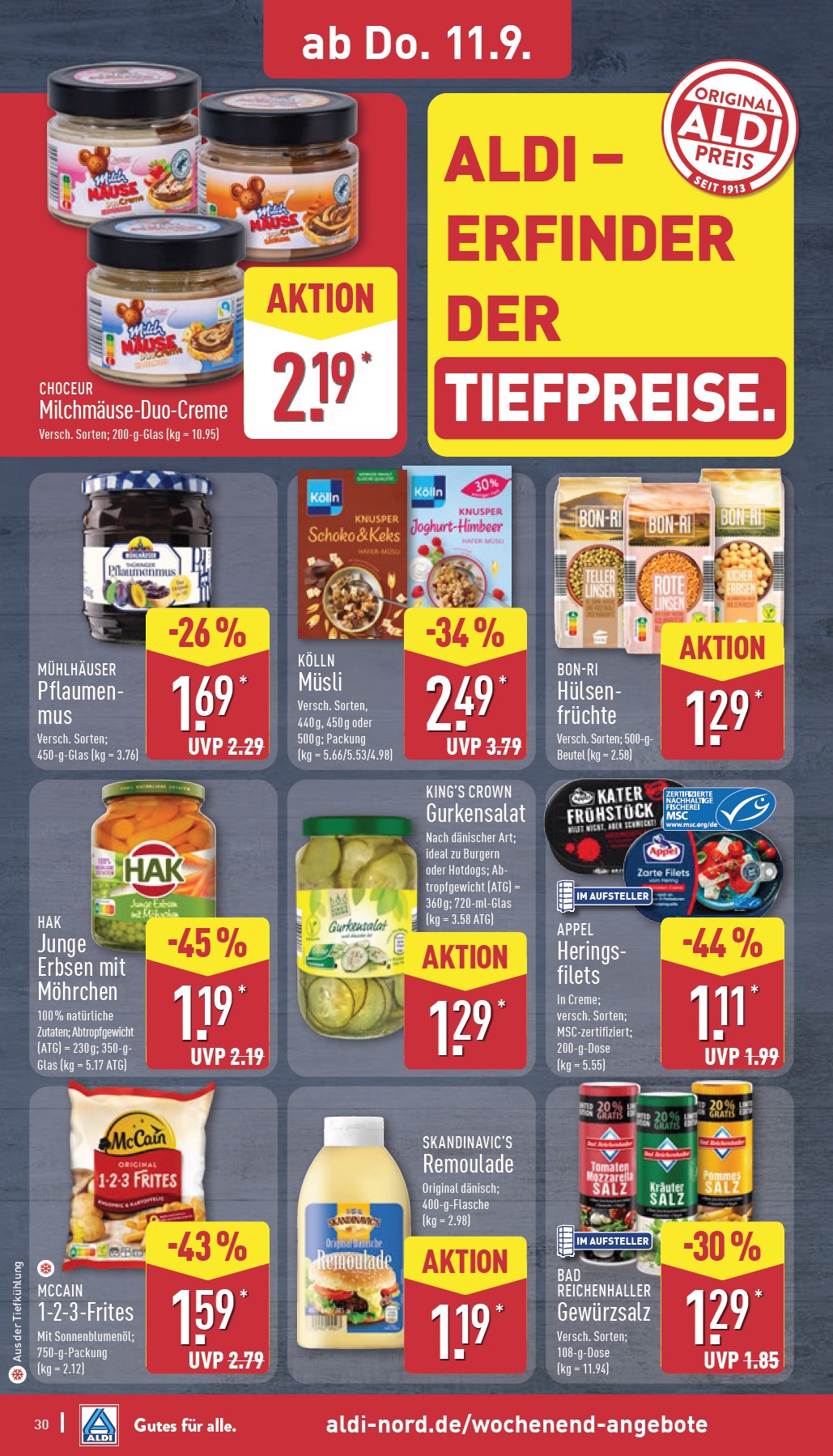 aldi-nord - ALDI NORD-Prospekt gültig vom 08.09. bis 13.09. - page: 34
