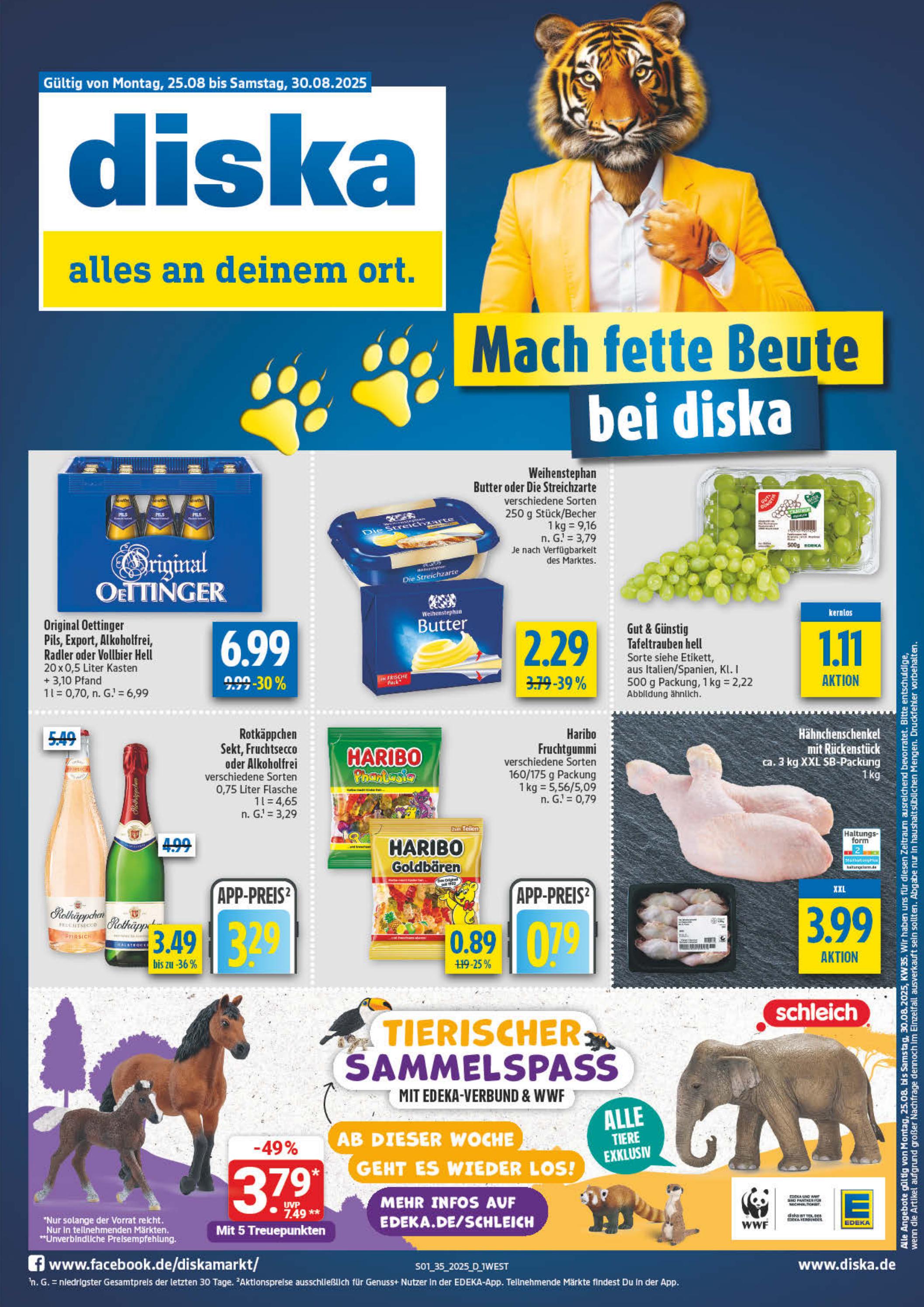 diska - Diska - West-Prospekt gültig vom 25.08. bis 30.08.