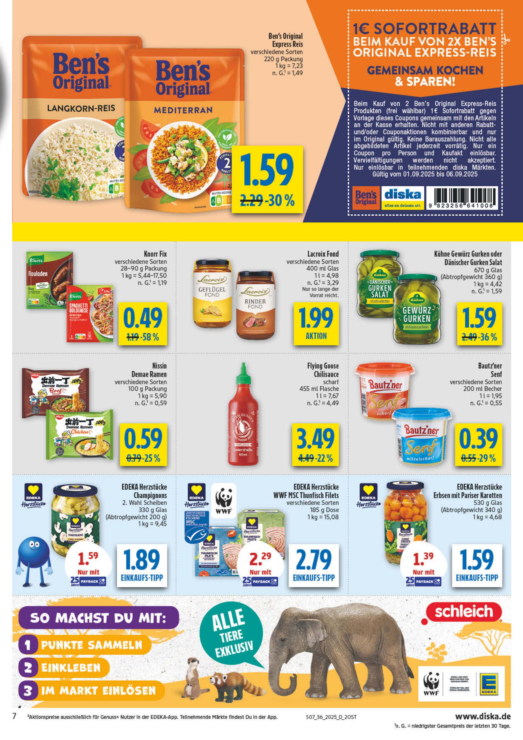 diska - Diska - Ost-Prospekt gültig vom 01.09. bis 06.09. - page: 7