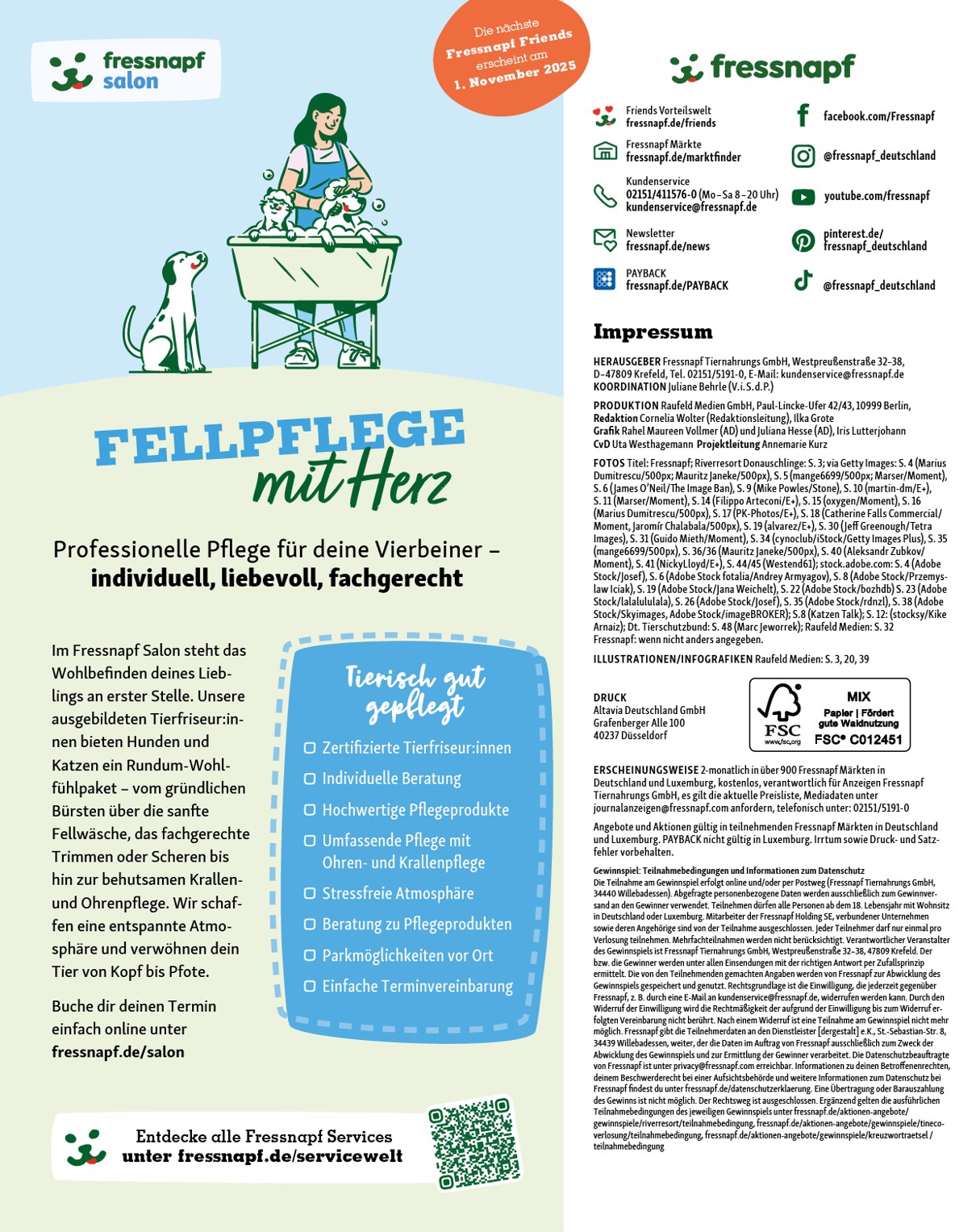 fressnapf - Fressnapf - Friends Magazin-Prospekt gültig vom 01.09. bis 31.10. - page: 54
