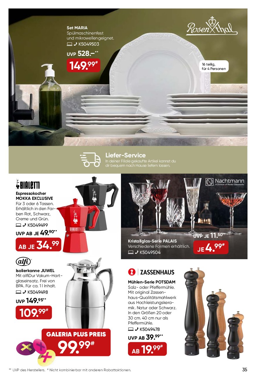 galeria - Galeria-Prospekt gültig vom 03.09. bis 09.09. - page: 35