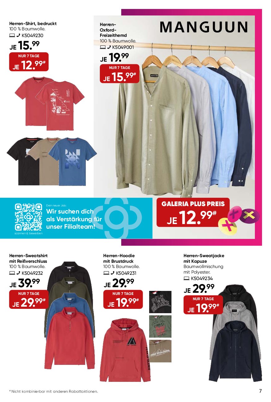 galeria - Galeria-Prospekt gültig vom 03.09. bis 09.09. - page: 7