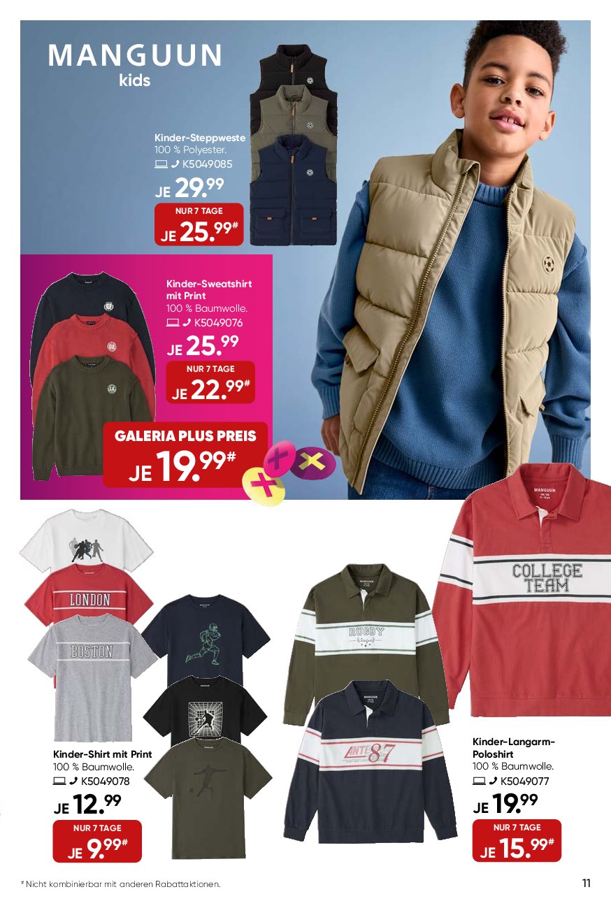 galeria - Galeria-Prospekt gültig vom 03.09. bis 09.09. - page: 11