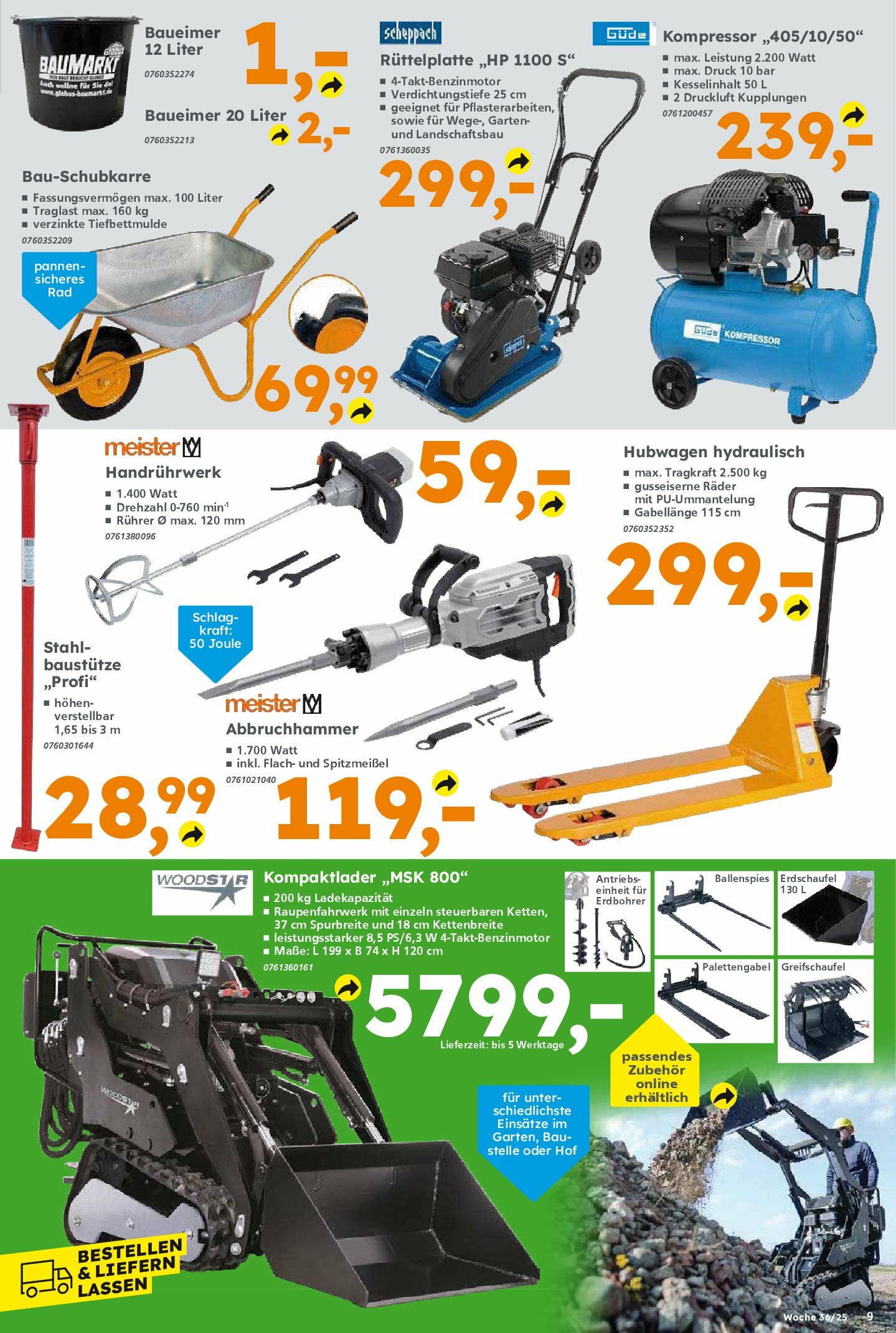 globus-baumarkt - Globus Baumarkt-Prospekt gültig vom 31.08. bis 06.09. - page: 9