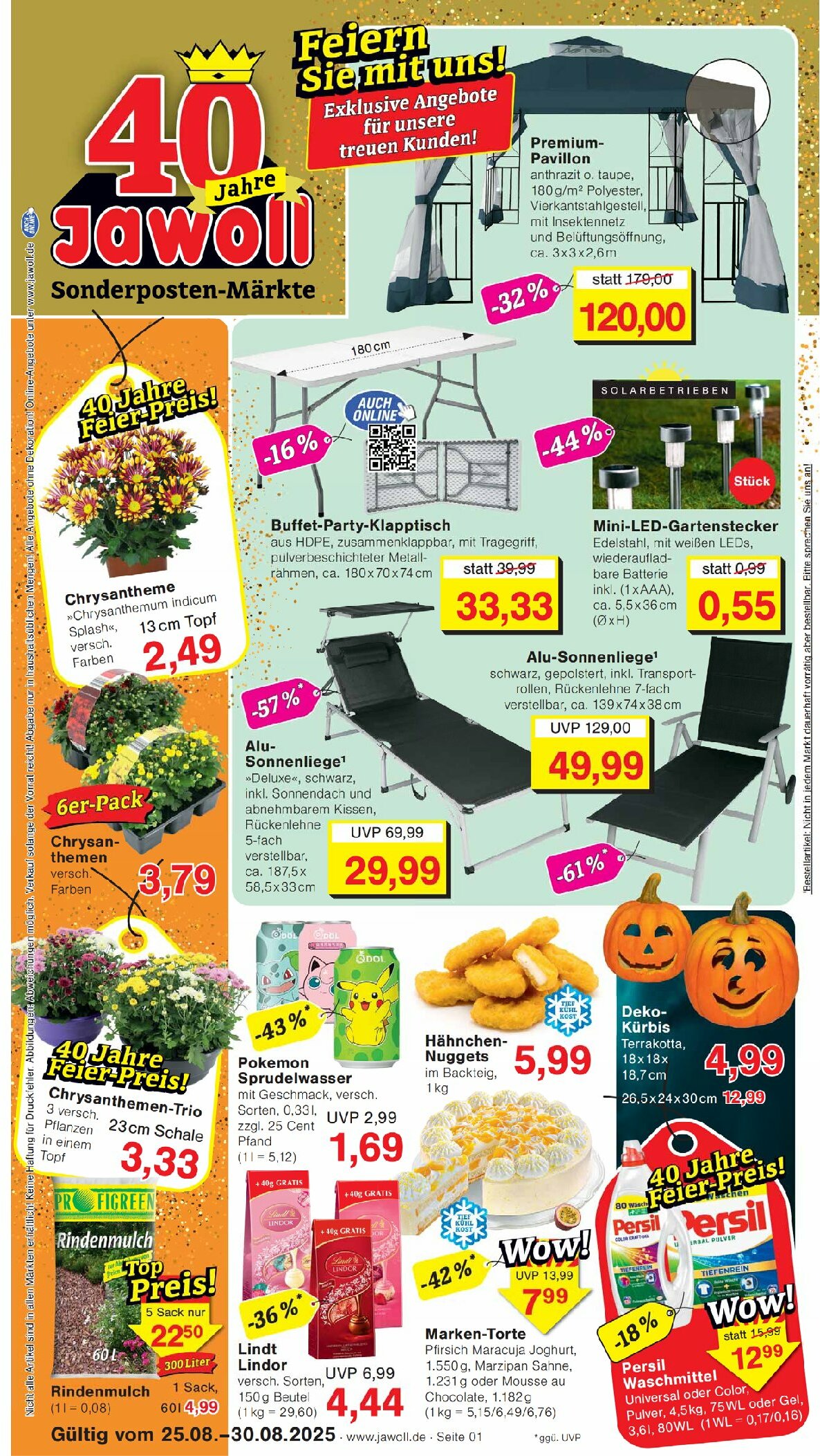 jawoll - Jawoll-Prospekt gültig vom 25.08. bis 30.08.