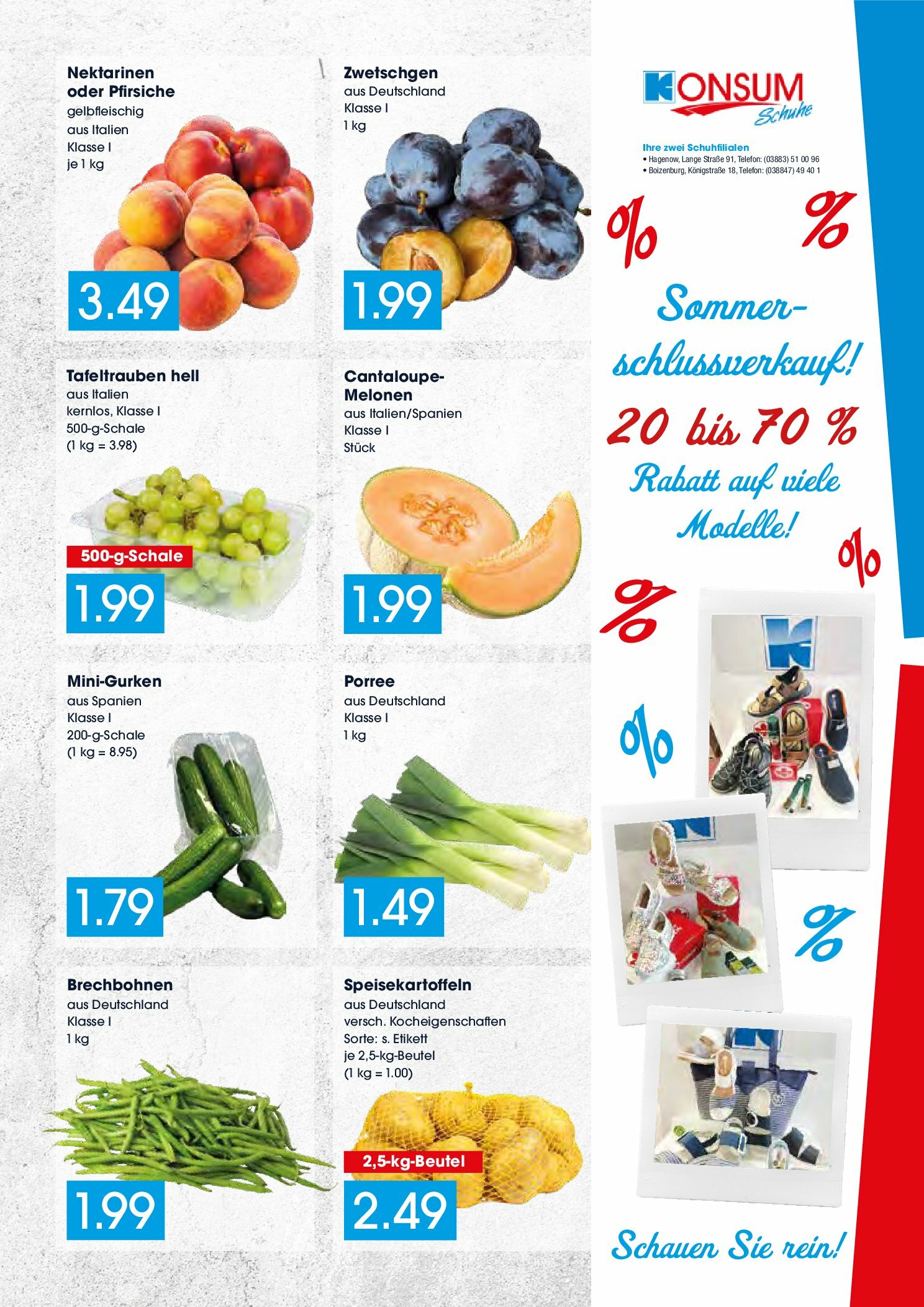 konsum - Konsum - Frischemarkt-Prospekt gültig vom 18.08. bis 23.08. - page: 3