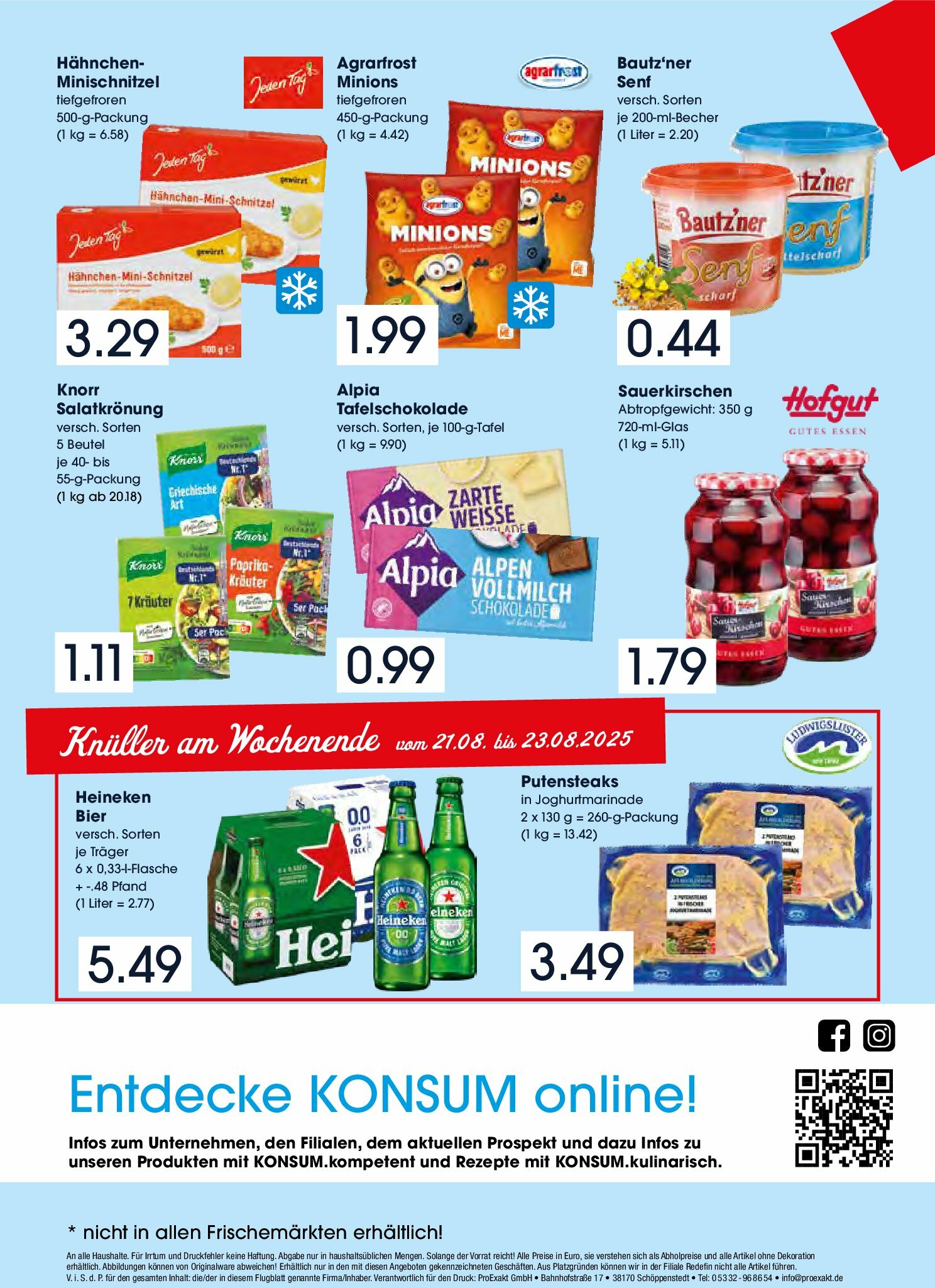 konsum - Konsum - Frischemarkt-Prospekt gültig vom 18.08. bis 23.08. - page: 8