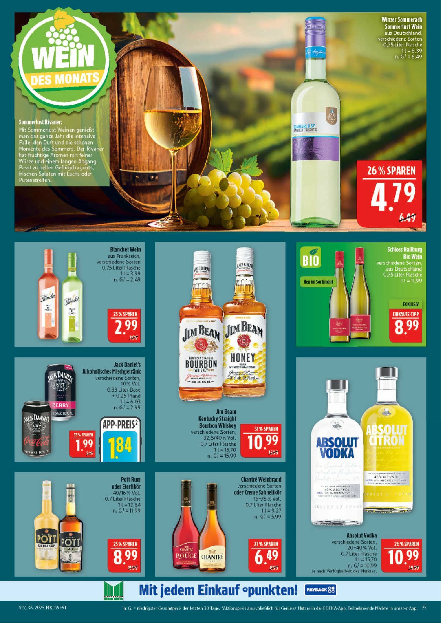 marktkauf - Marktkauf-Prospekt gültig vom 01.09. bis 06.09. - page: 27