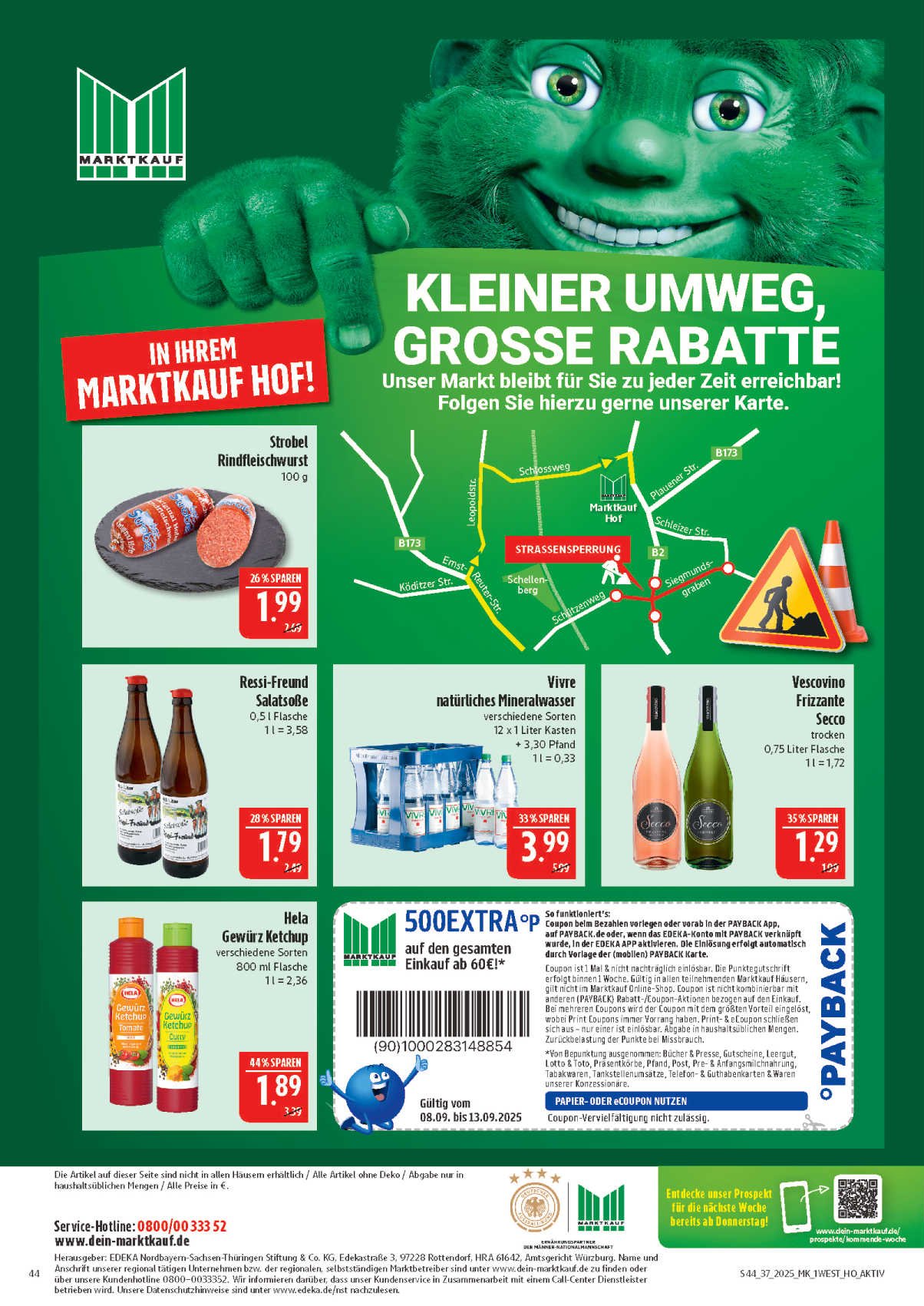 marktkauf - Marktkauf-Prospekt gültig vom 08.09. bis 13.09. - page: 44