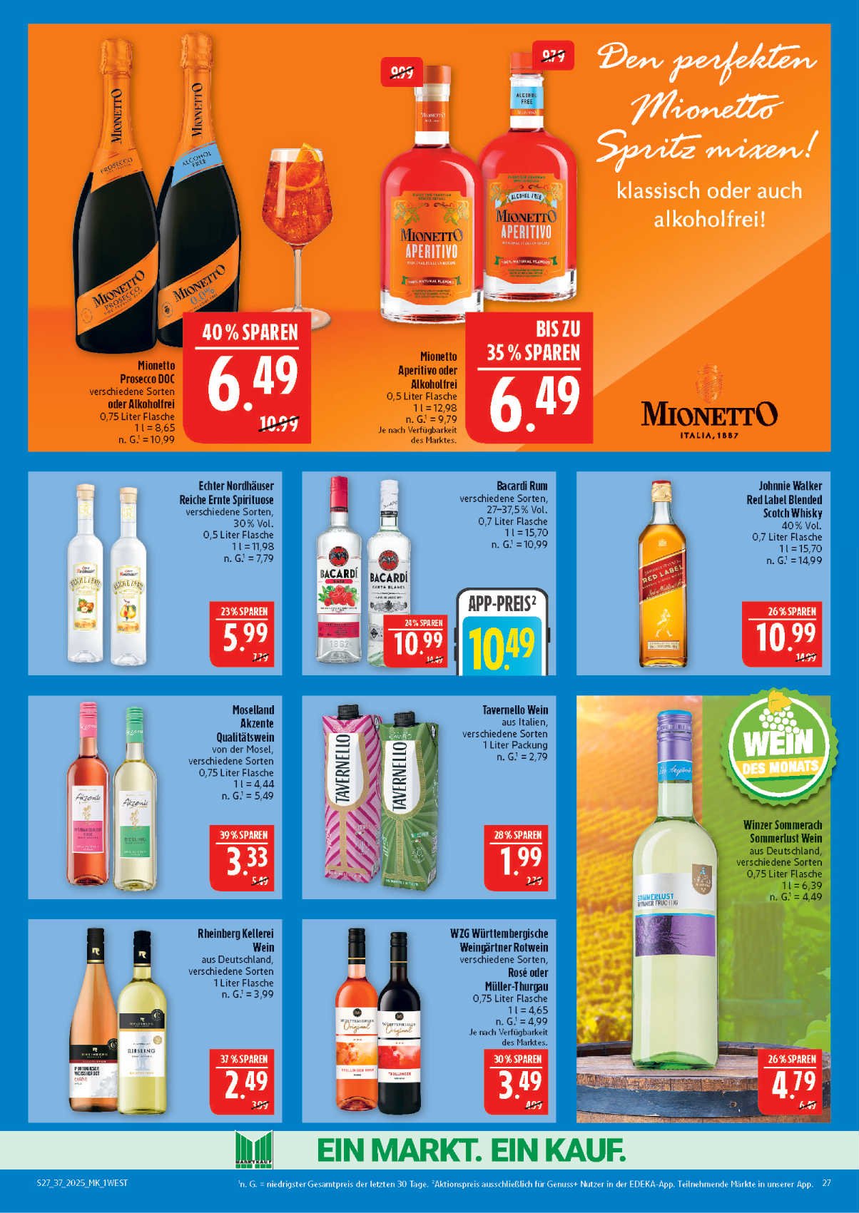 marktkauf - Marktkauf-Prospekt gültig vom 08.09. bis 13.09. - page: 27