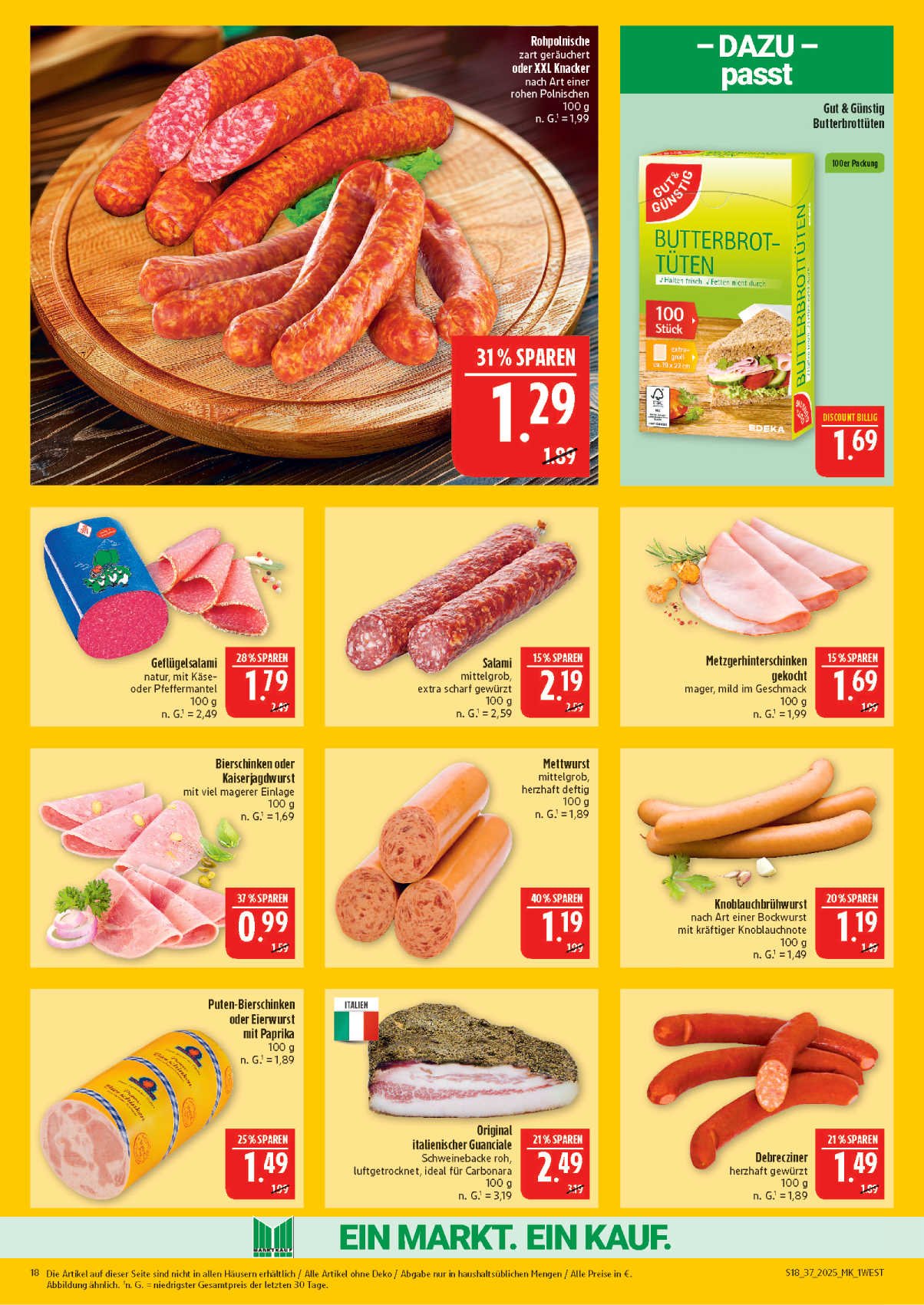 marktkauf - Marktkauf-Prospekt gültig vom 08.09. bis 13.09. - page: 18