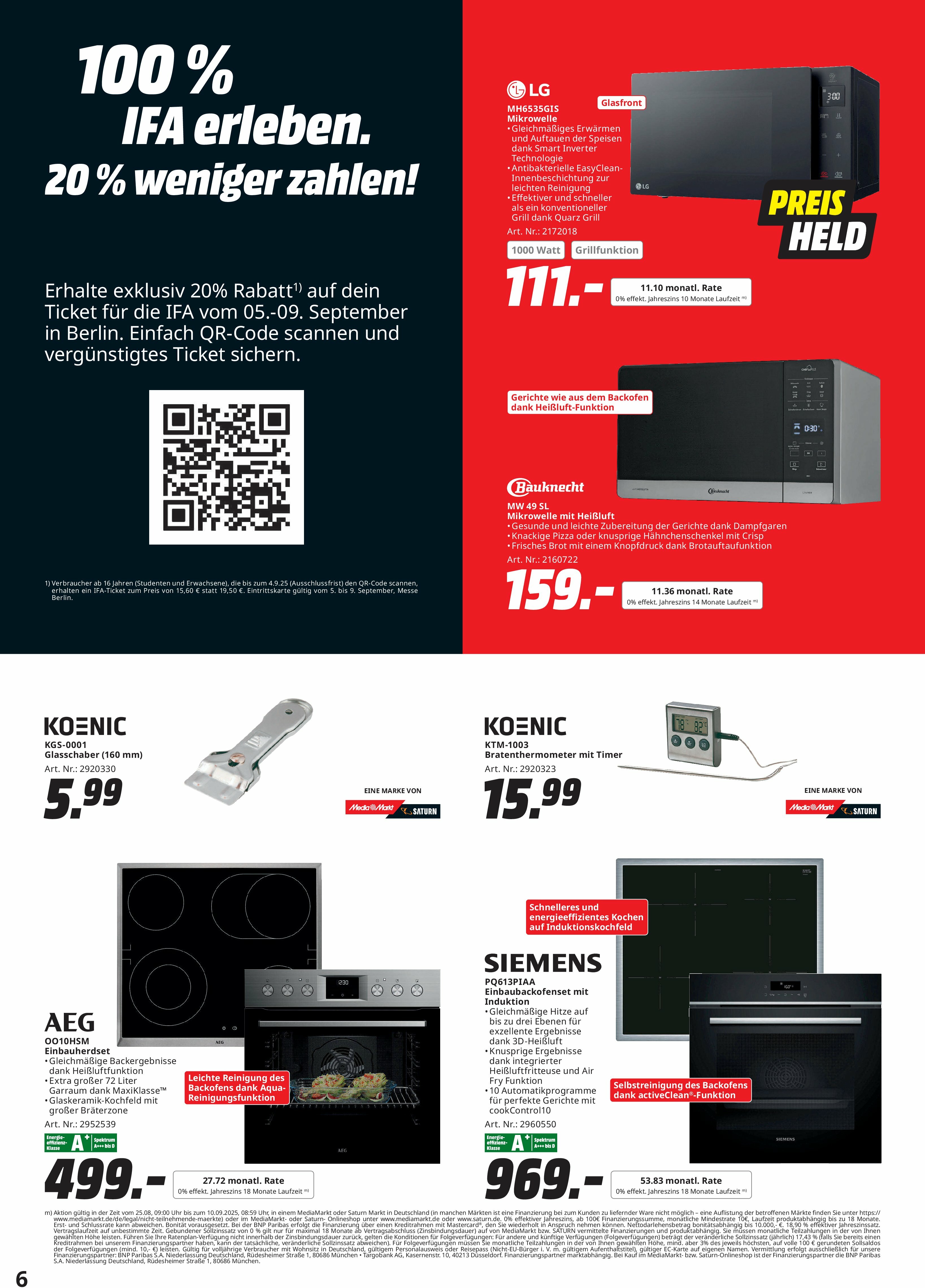 mediamarkt - MediaMarkt-Prospekt gültig vom 25.08. bis 09.09. - page: 6