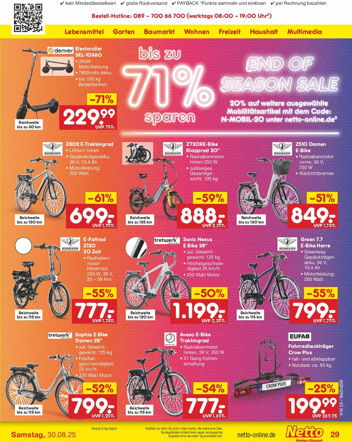 netto-marken-discount - Netto Marken Discount-Prospekt gültig vom 25.08. bis 30.08. - page: 43