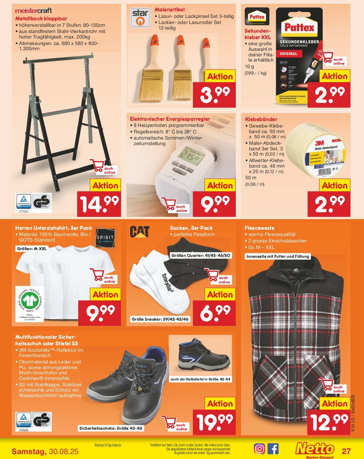 netto-marken-discount - Netto Marken Discount-Prospekt gültig vom 25.08. bis 30.08. - page: 39