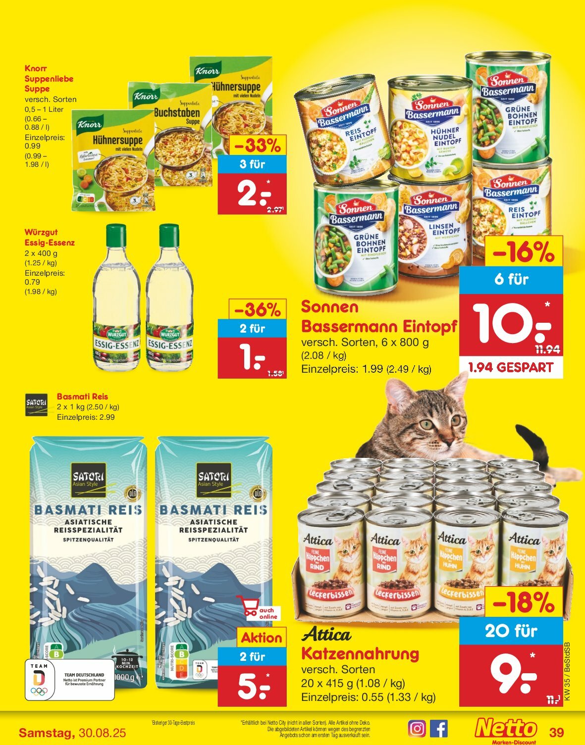 netto-marken-discount - Netto Marken Discount-Prospekt gültig vom 25.08. bis 30.08. - page: 55