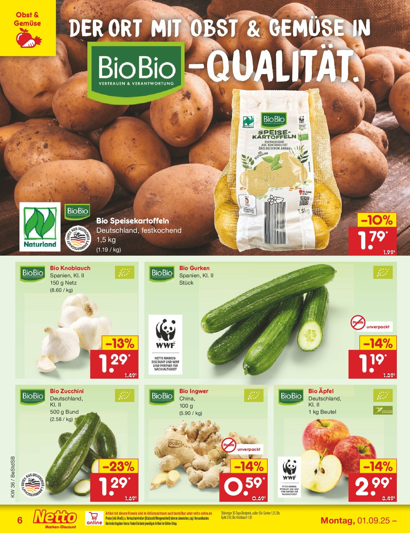 netto-marken-discount - Netto Marken Discount-Prospekt gültig vom 01.09. bis 06.09. - page: 6