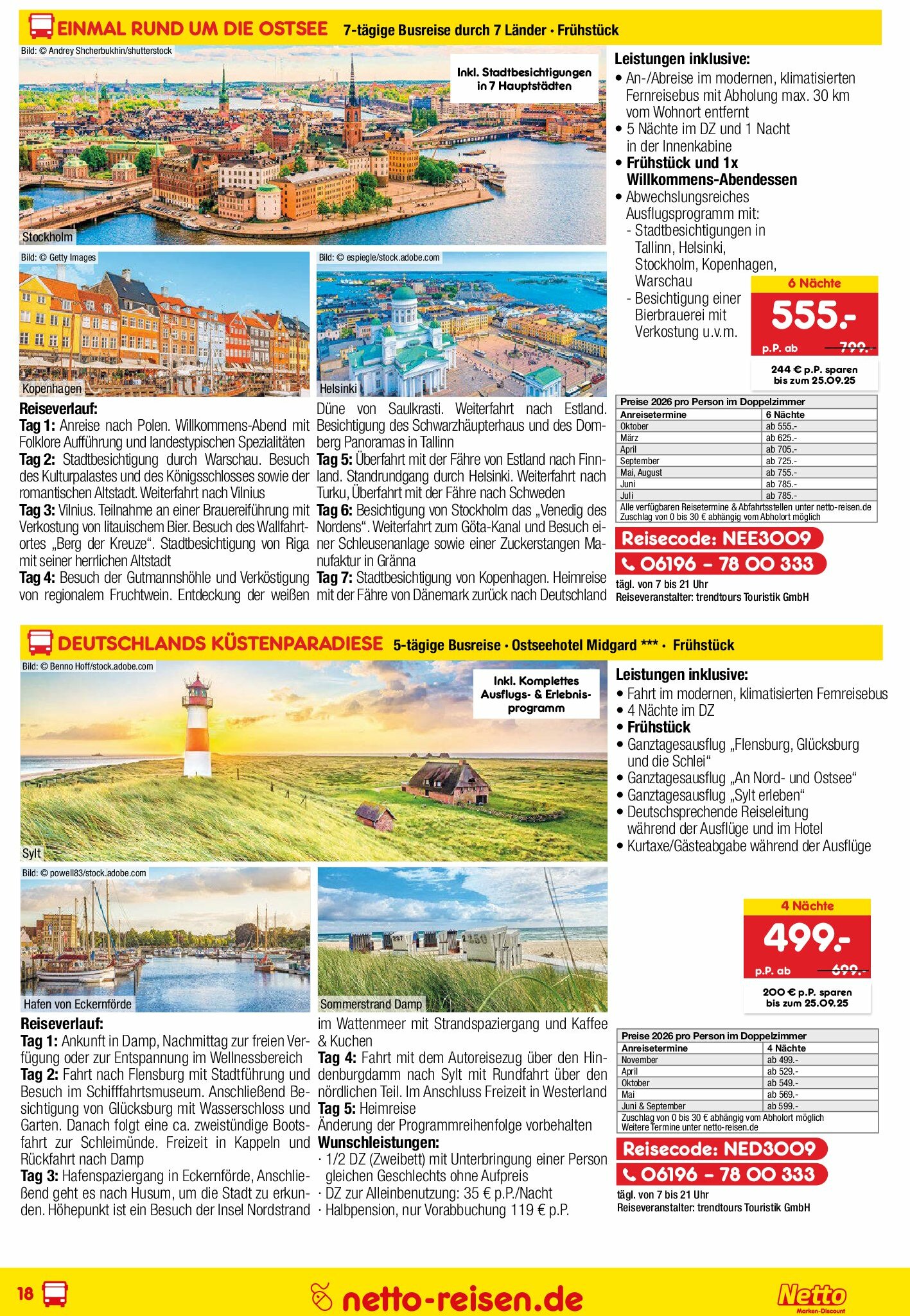 netto-marken-discount - Netto Marken Discount - Reisen-Prospekt gültig vom 28.08. bis 30.09. - page: 18