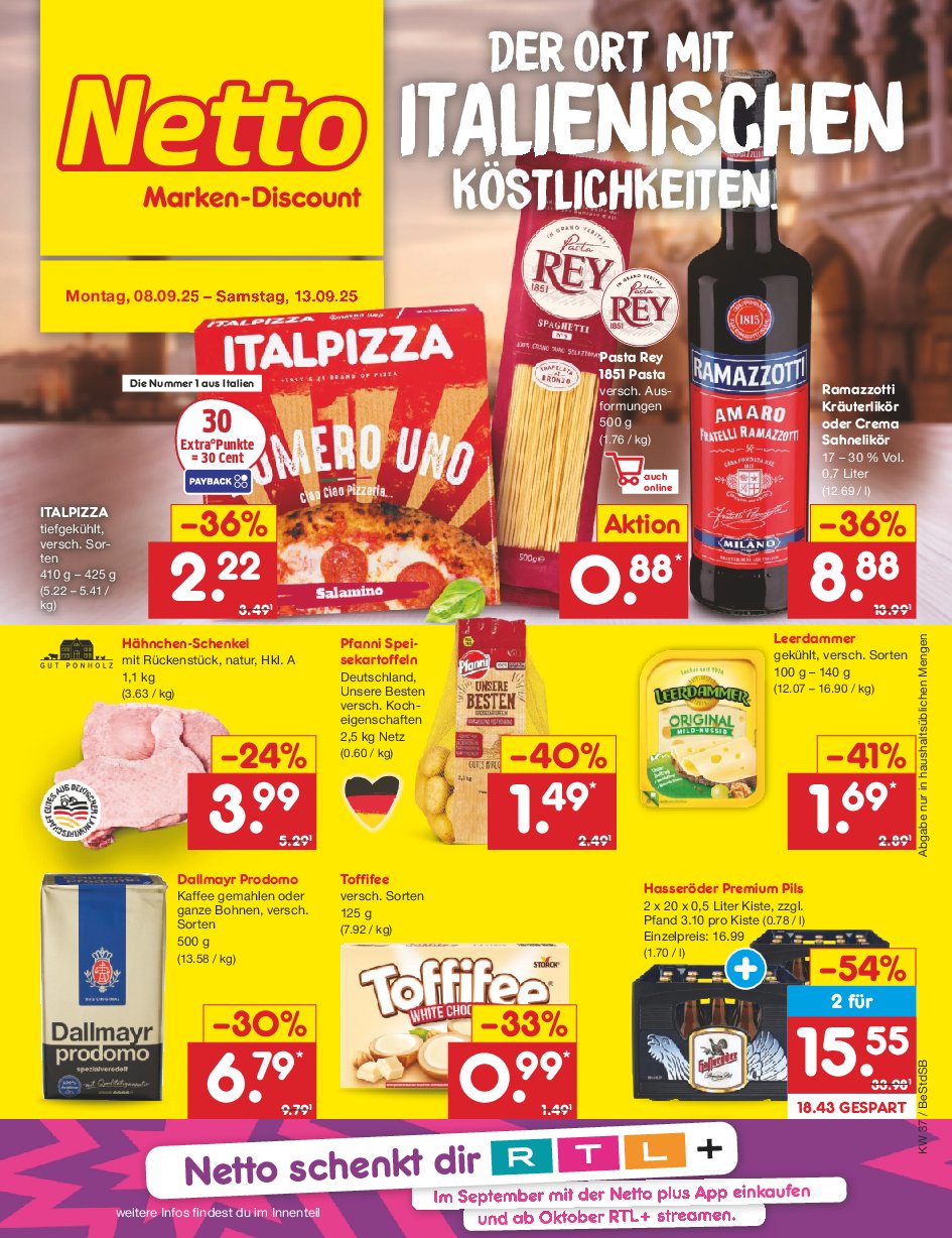 netto-marken-discount - Netto Marken Discount-Prospekt gültig vom 08.09. bis 13.09.