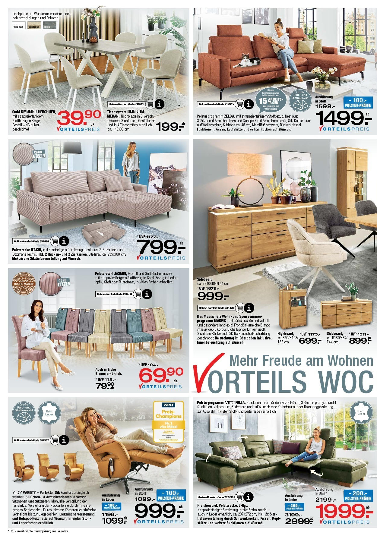 ostermann - Ostermann - Neue Möbel wirken Wunder.-Prospekt gültig vom 29.08. bis 11.09. - page: 1