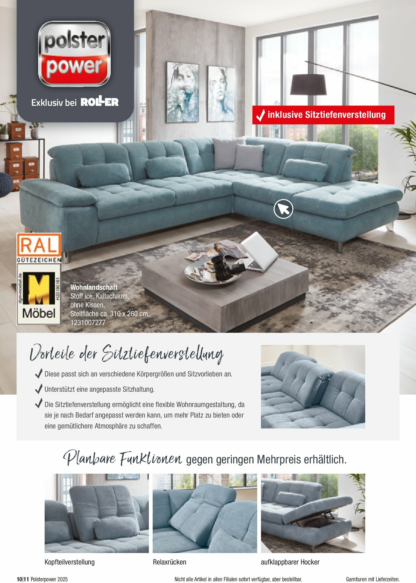 roller - ROLLER - Dein Traumsofa-Prospekt gültig vom 31.08. bis 31.12. - page: 10