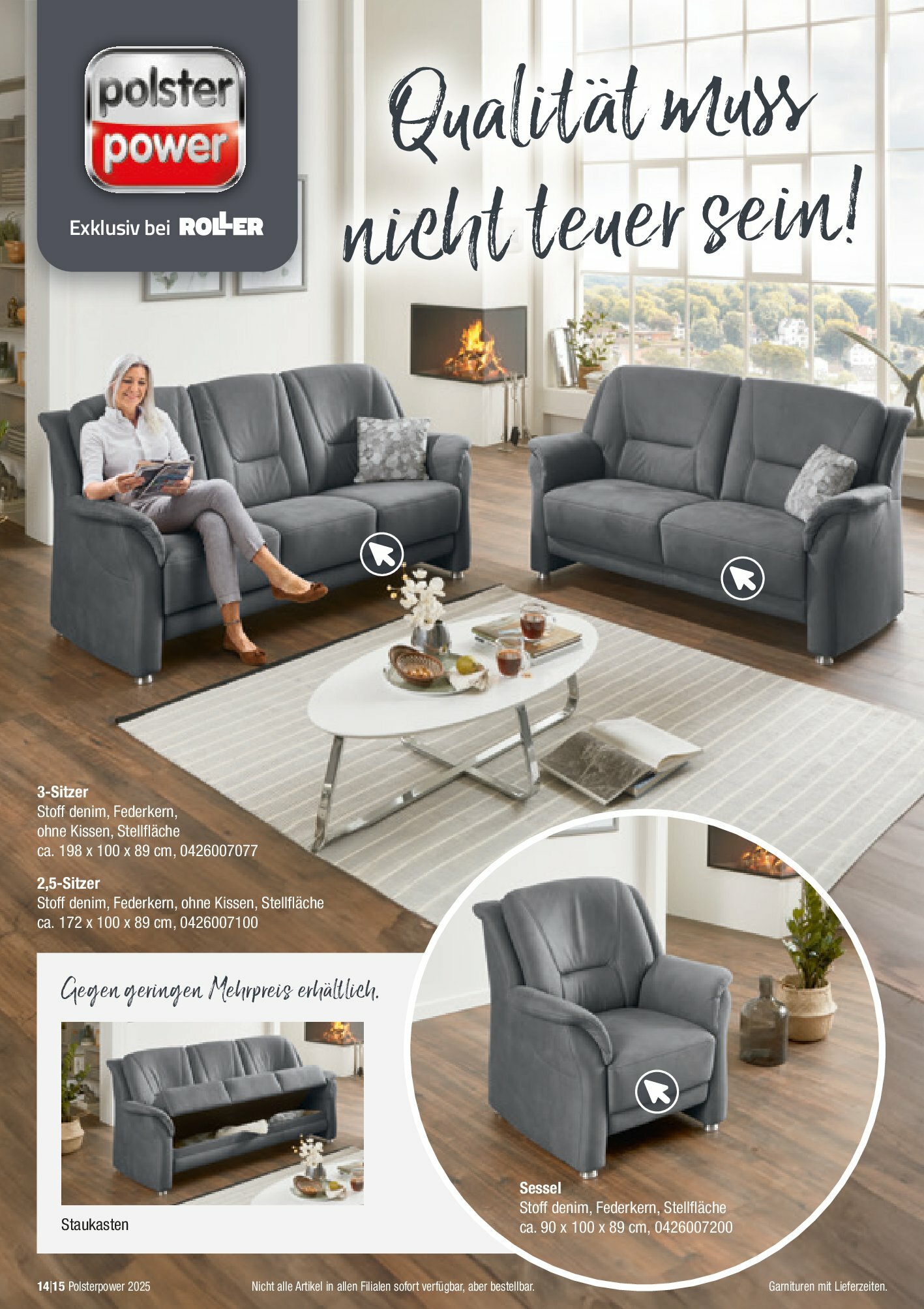roller - ROLLER - Dein Traumsofa-Prospekt gültig vom 31.08. bis 31.12. - page: 14