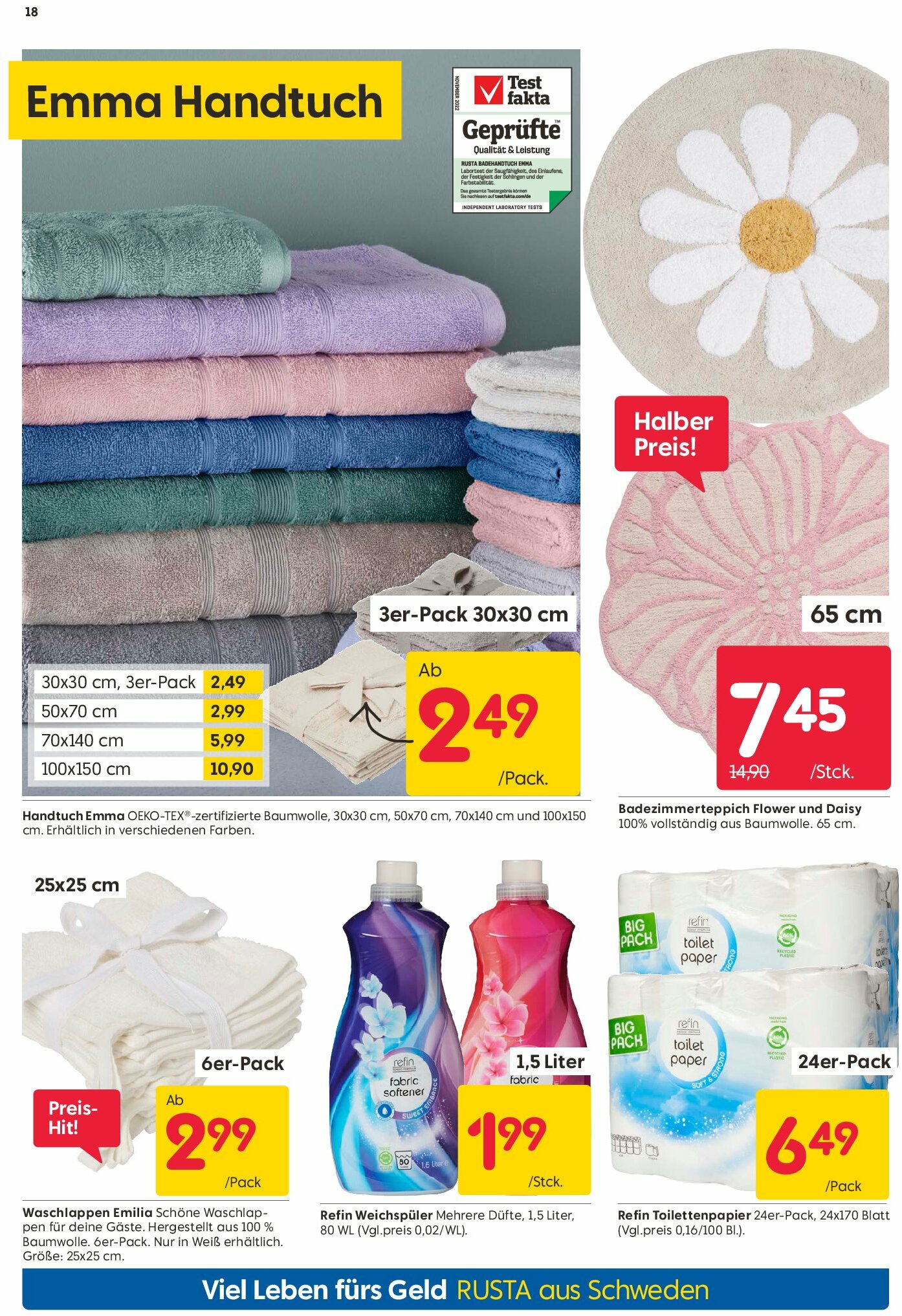 rusta - Rusta-Prospekt gültig vom 16.08. bis 22.08. - page: 18