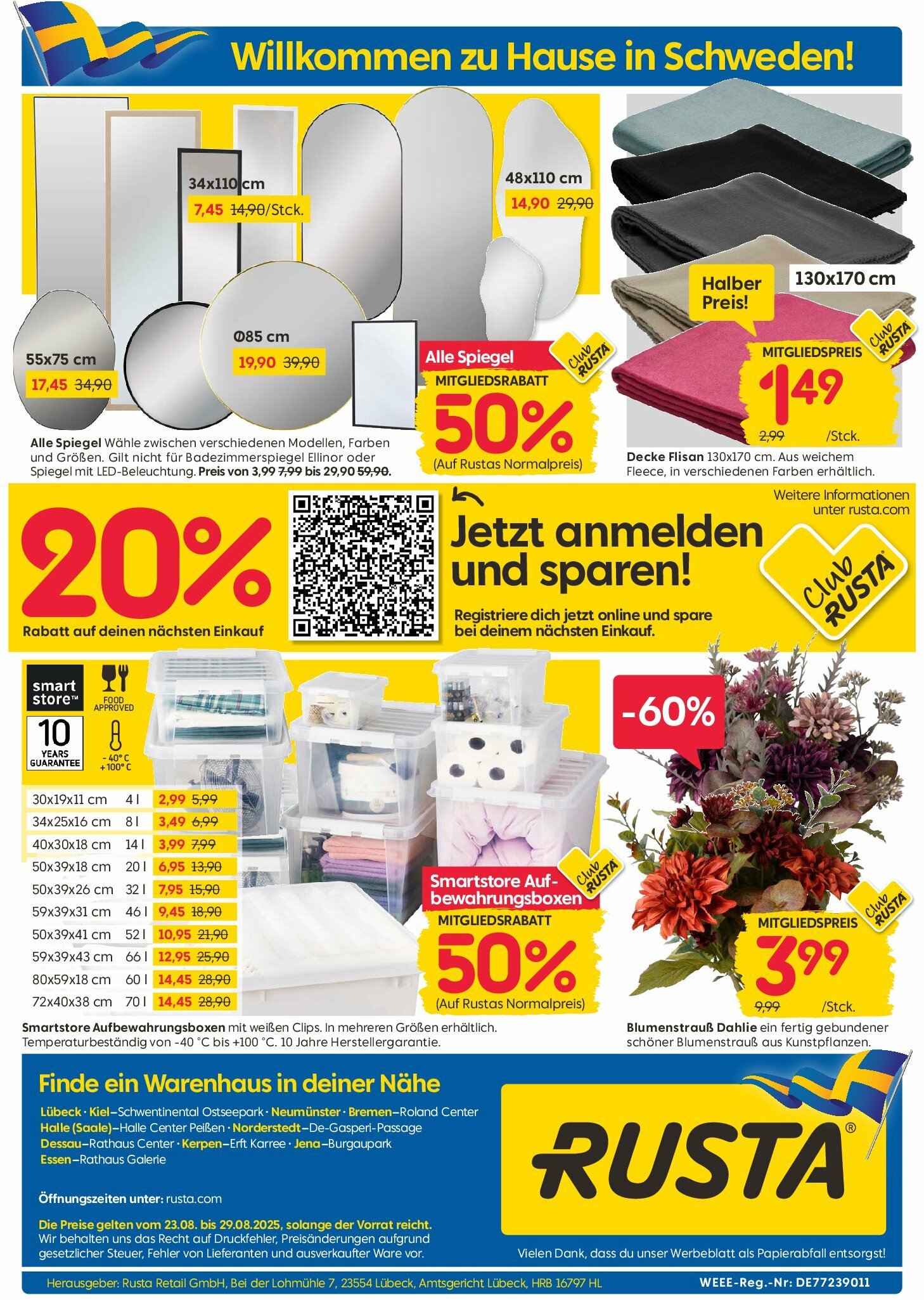 rusta - Rusta-Prospekt gültig vom 23.08. bis 29.08. - page: 18