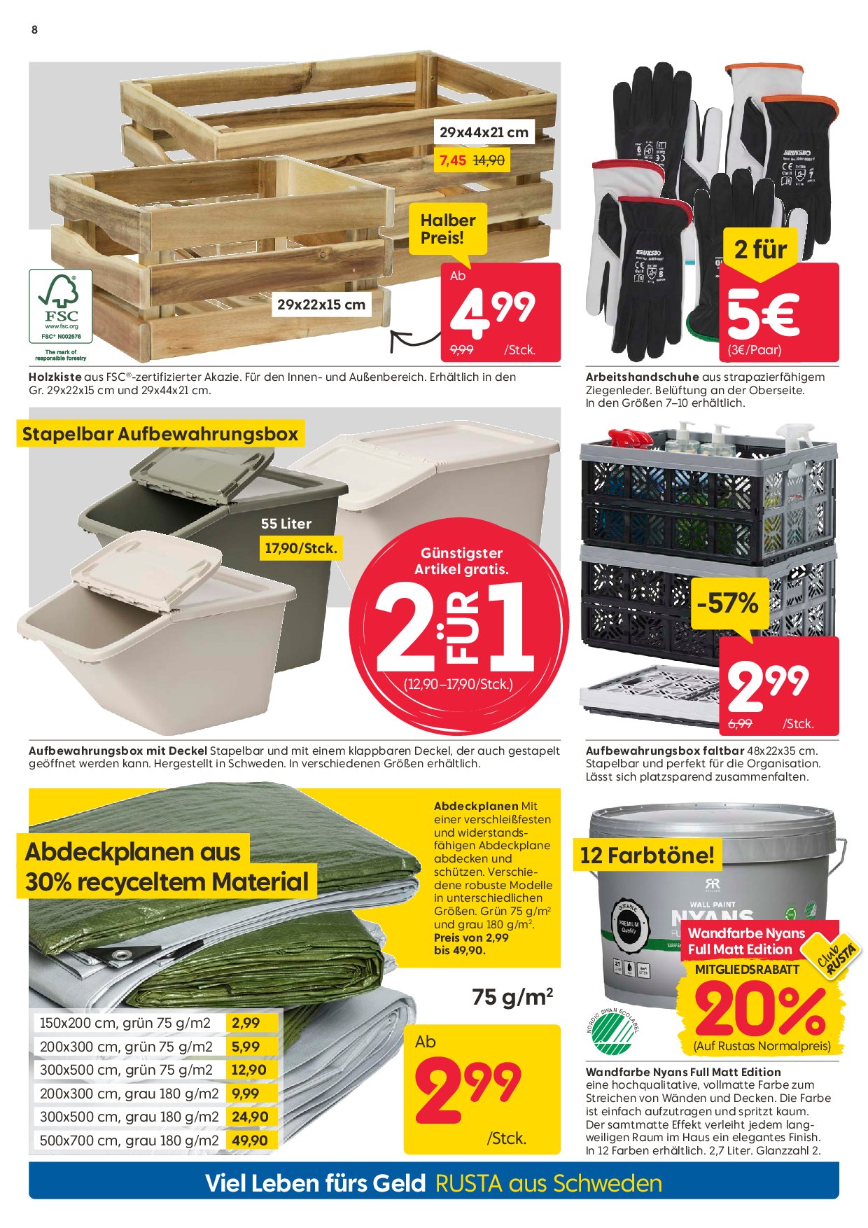 rusta - Rusta-Prospekt gültig vom 06.09. bis 12.09. - page: 8