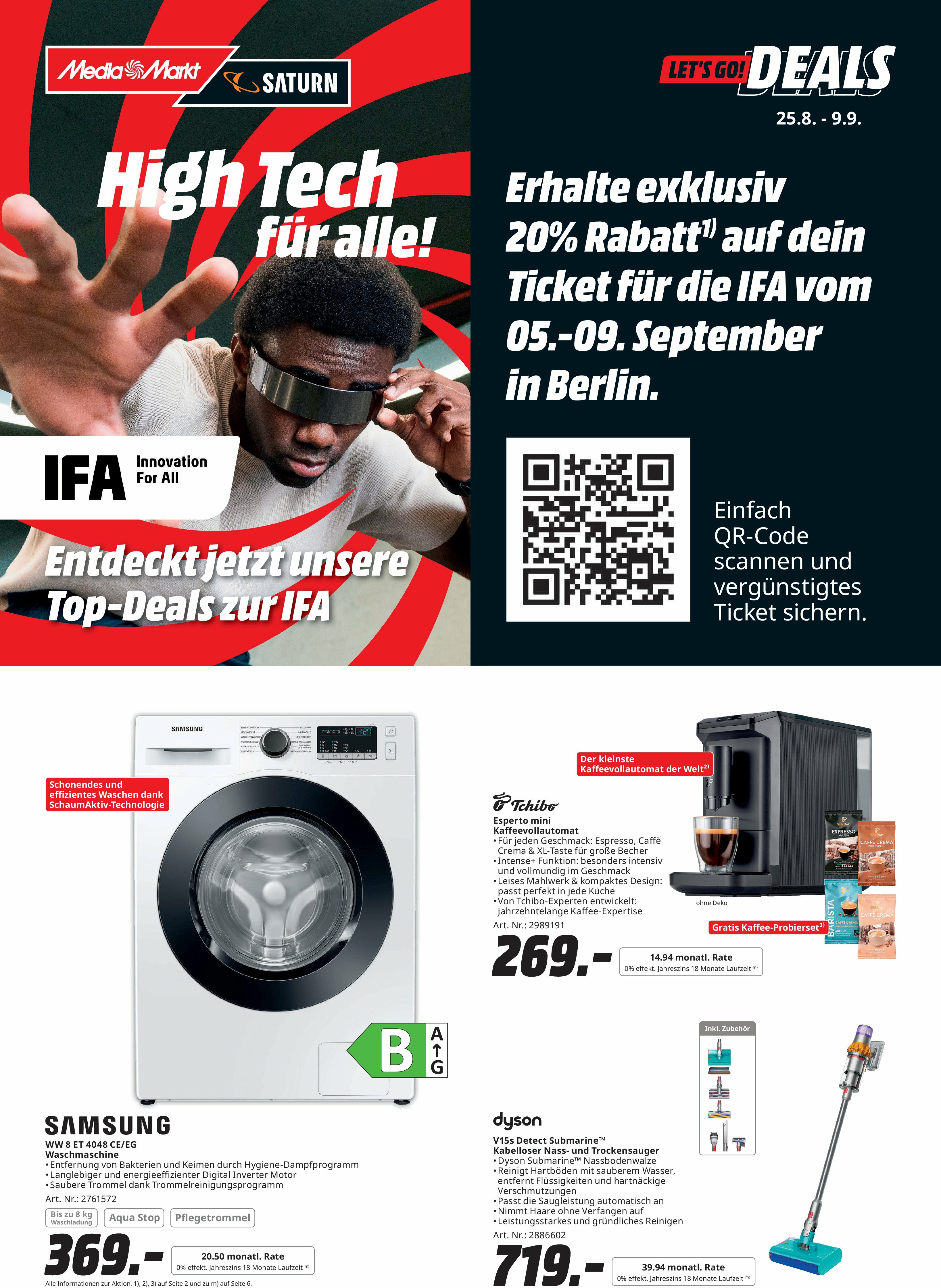 saturn - Saturn-Prospekt gültig vom 25.08. bis 09.09. - page: 1