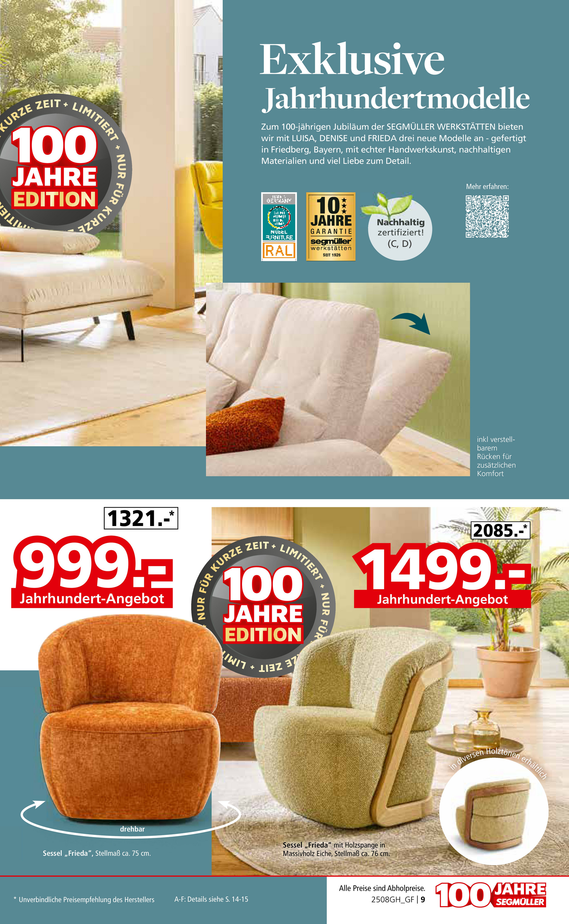 segmueller - SEGMÜLLER - Highlight Angebote-Prospekt gültig vom 23.08. bis 21.09. - page: 15