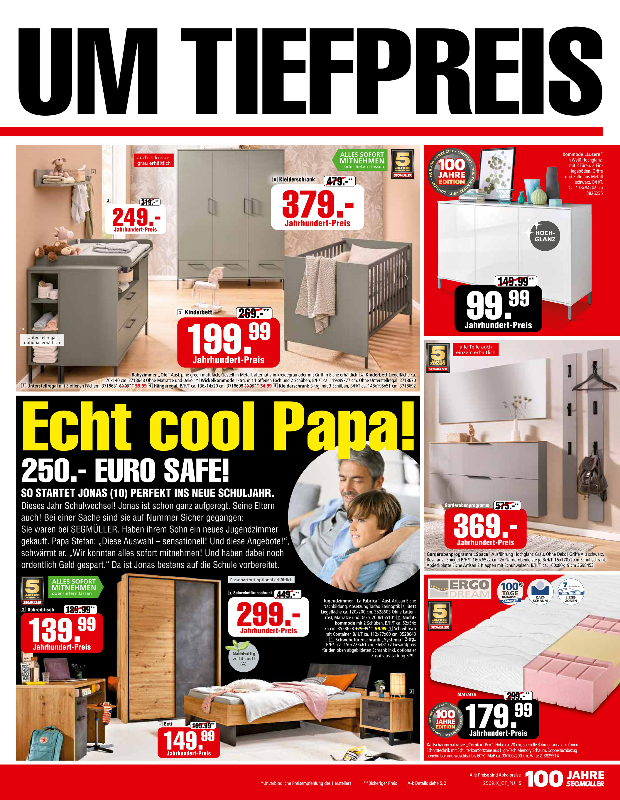 segmueller - SEGMÜLLER-Prospekt gültig vom 30.08. bis 14.09. - page: 5