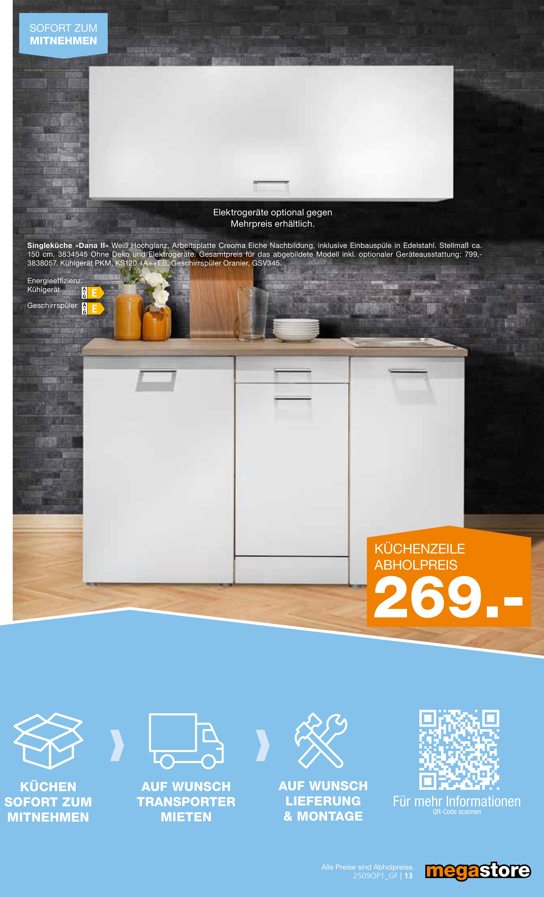 segmueller - SEGMÜLLER - Moderne Küchen Mega Günstig-Prospekt gültig vom 01.09. bis 05.10. - page: 13