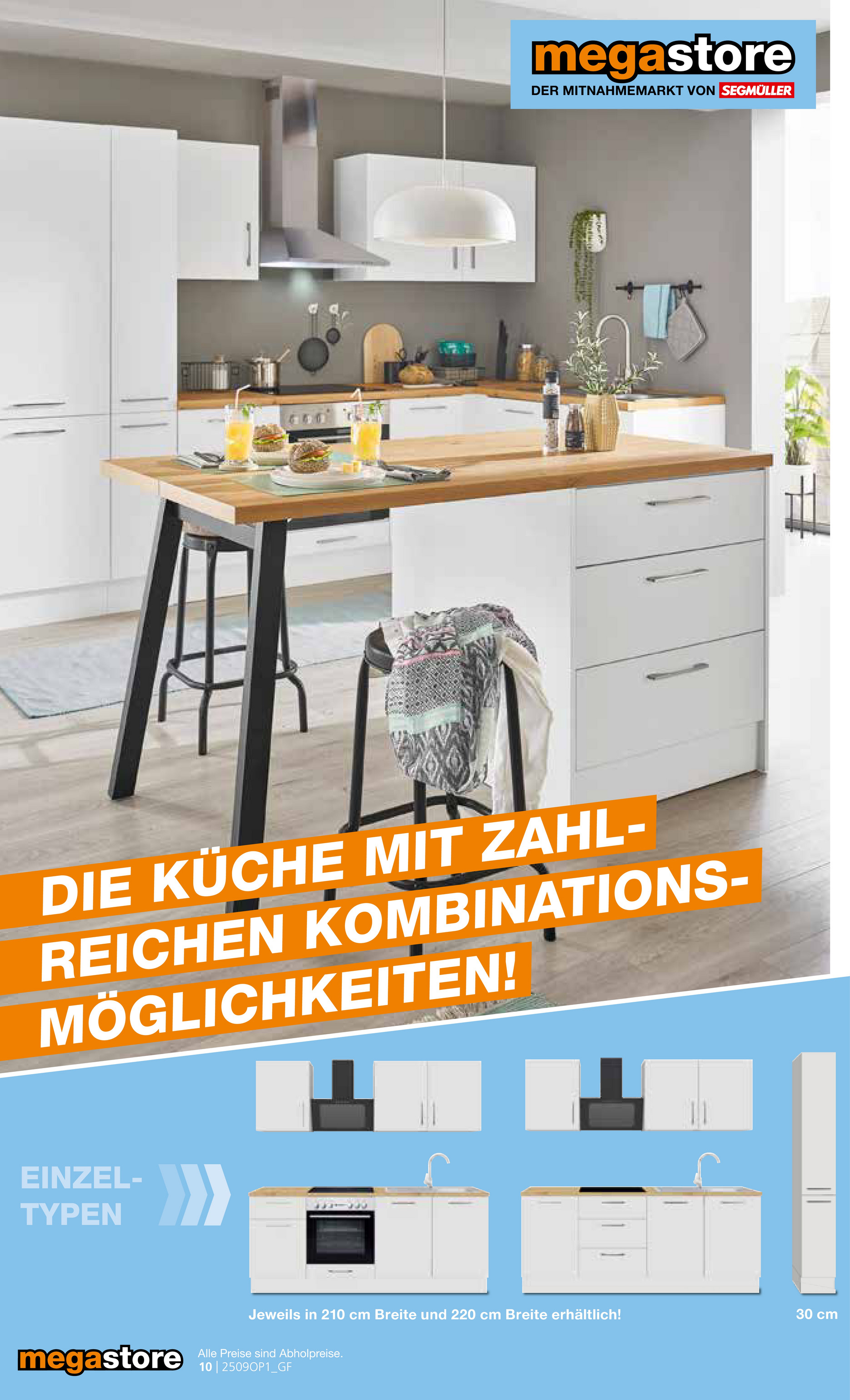segmueller - SEGMÜLLER - Moderne Küchen Mega Günstig-Prospekt gültig vom 01.09. bis 05.10. - page: 10