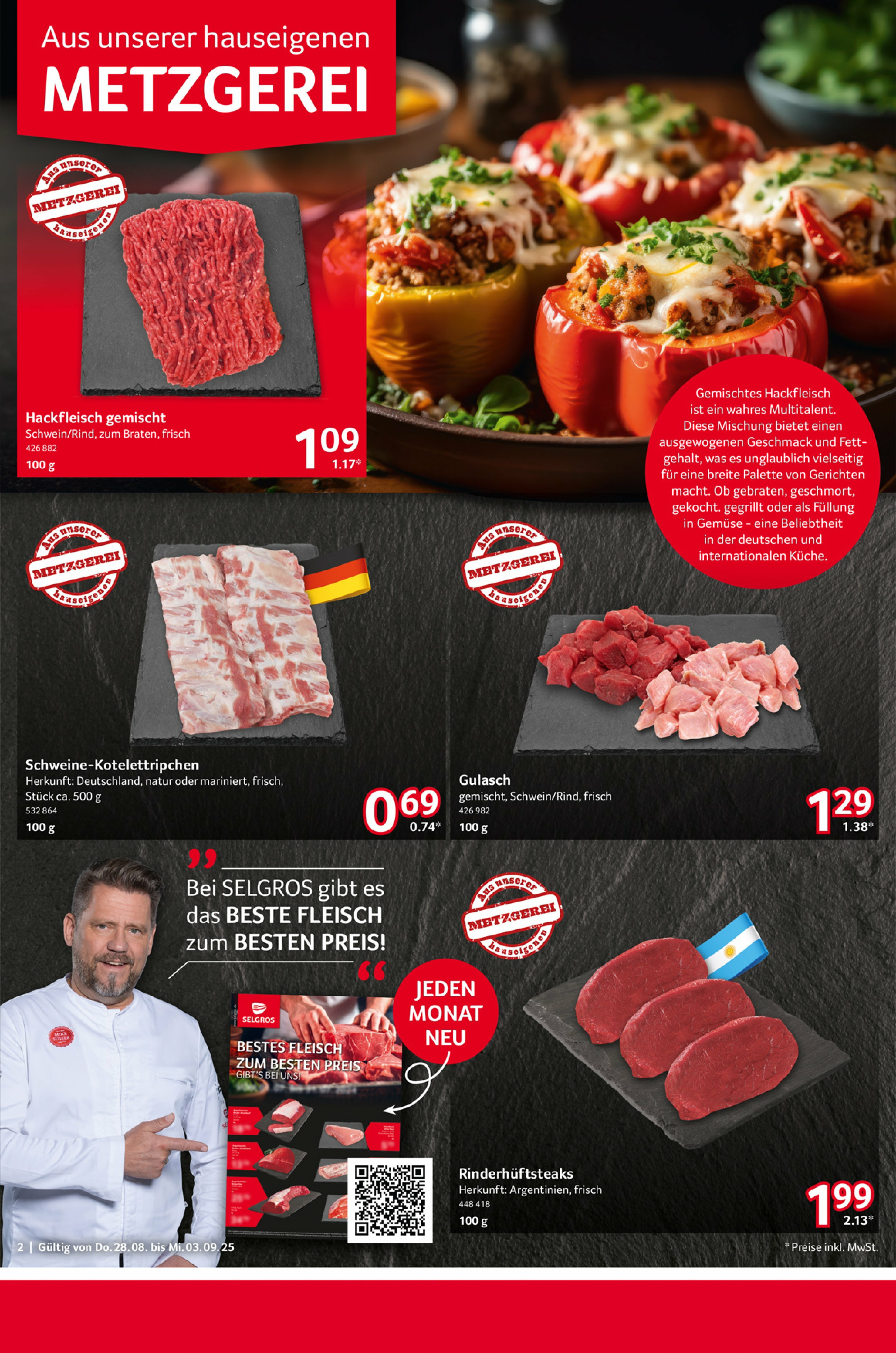 selgros - Selgros - Food-Prospekt gültig vom 28.08. bis 03.09. - page: 2