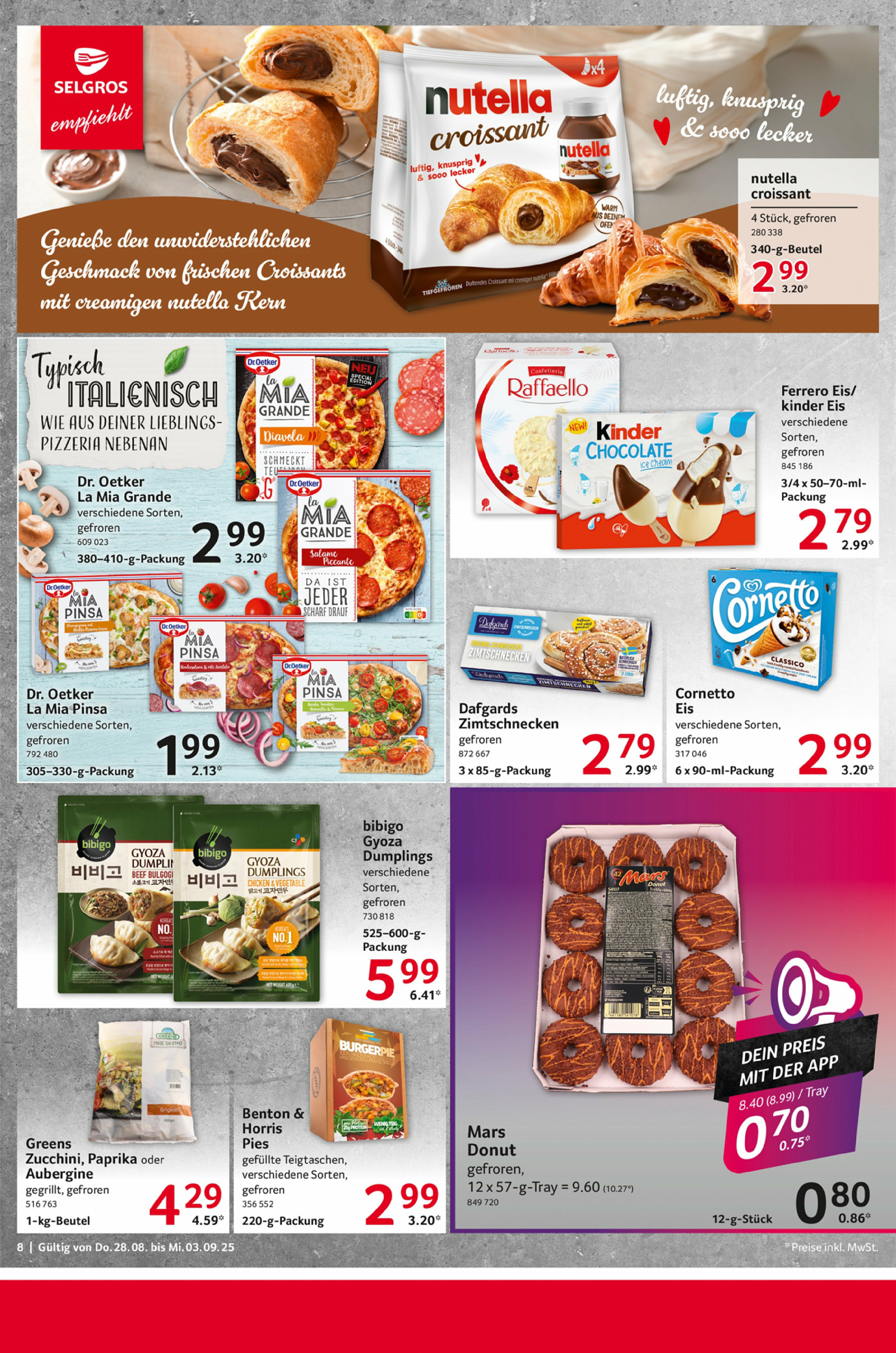 selgros - Selgros - Food-Prospekt gültig vom 28.08. bis 03.09. - page: 8